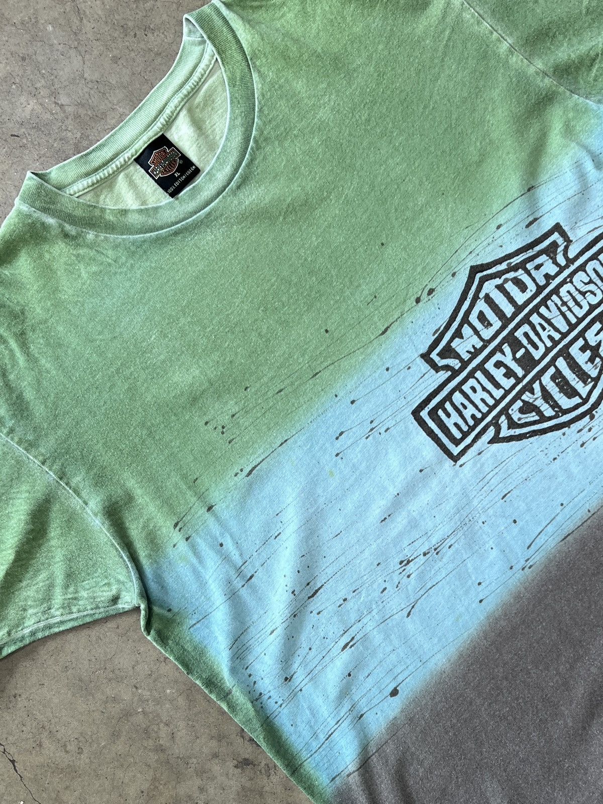 Harley Davidson Vintage Harley Davidson Dyed Las Vegas Tee XL Size US XL / EU 56 / 4 - 1 Thumbnail