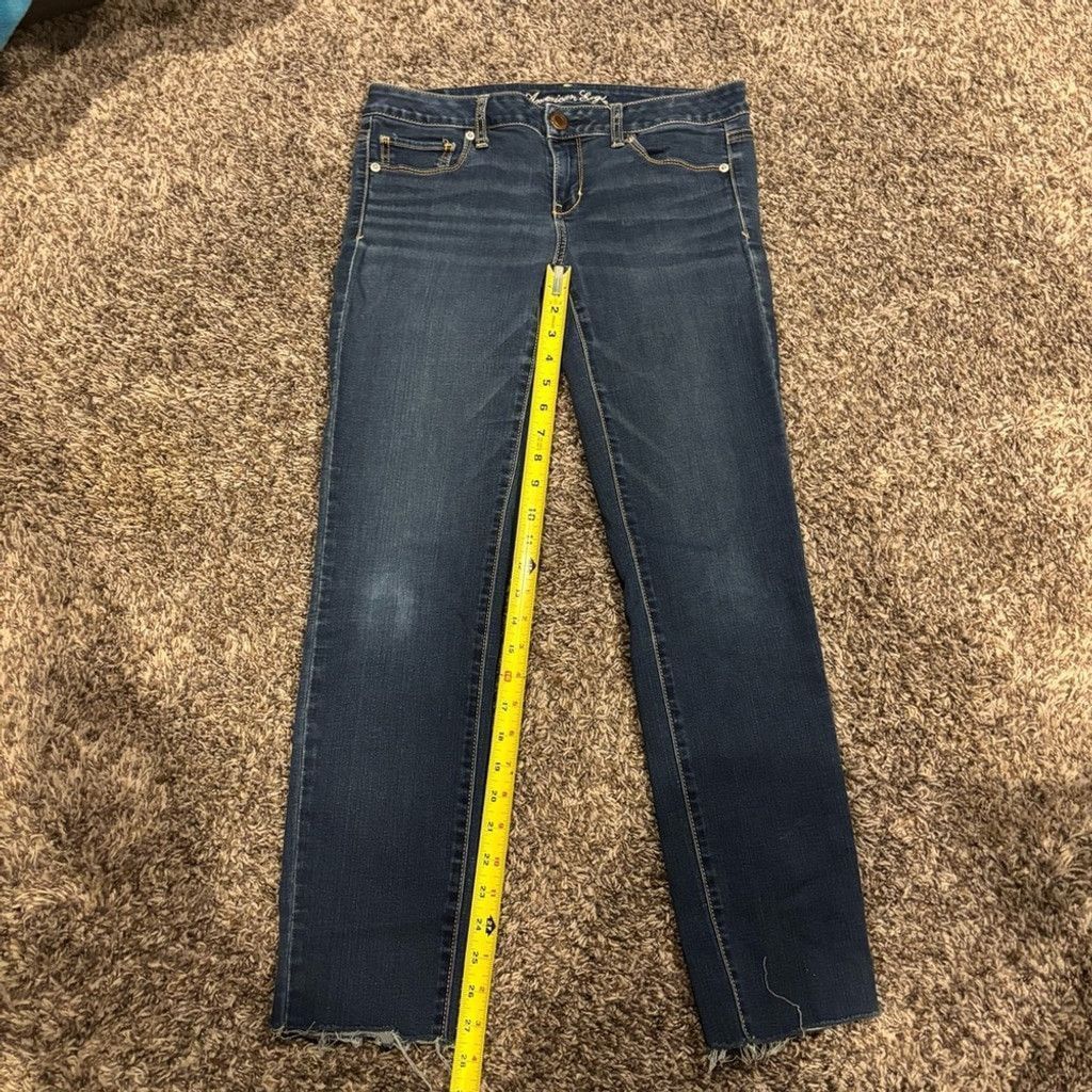 American Eagle Outfitters Women's American Eagle Skinny Jeans Size 32" / US 10 / IT 46 - 3 Thumbnail