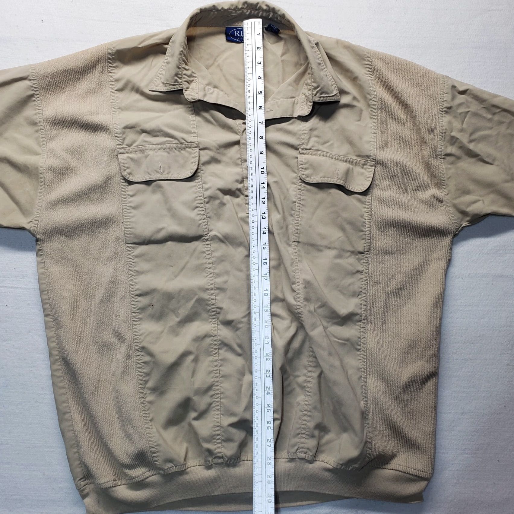 Vintage VINTAGE Repp Classic Sweater Adult Mens 3XLT Brown Tan Pullover Pockets Classic Size US XXL / EU 58 / 5 - 7 Thumbnail