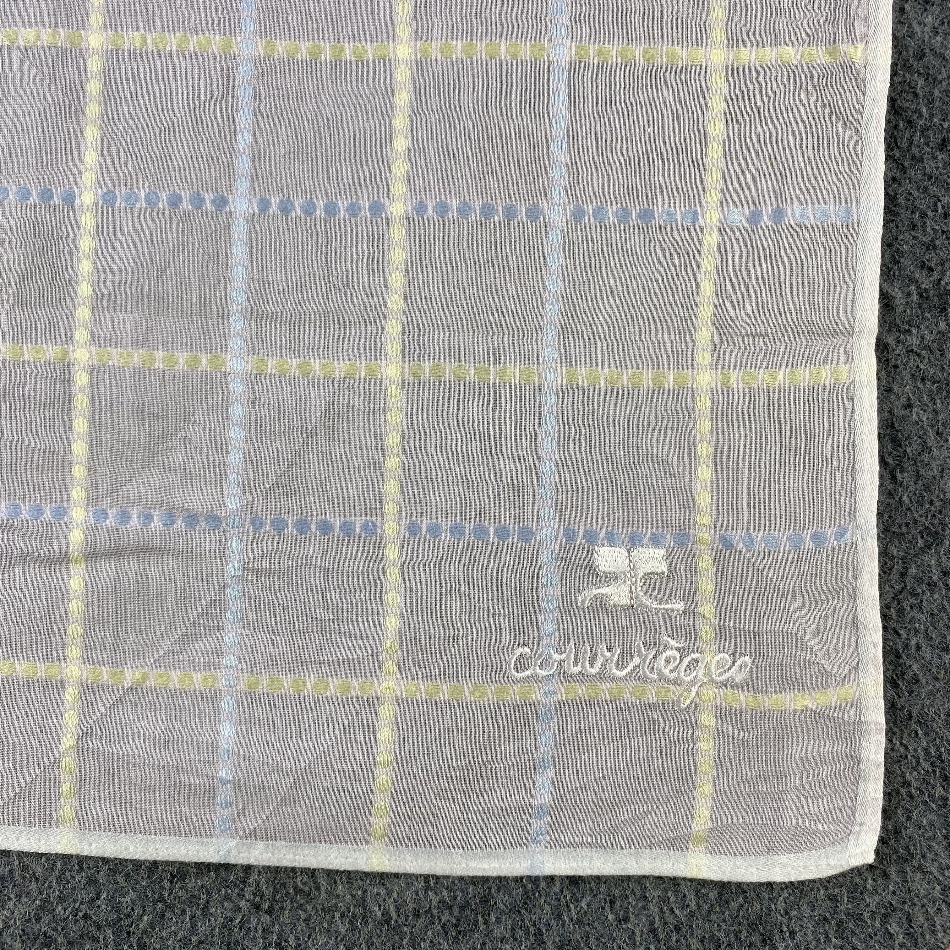 Courreges Courreges Handkerchief/Neckerchief/Bandana Size ONE SIZE - 3 Thumbnail