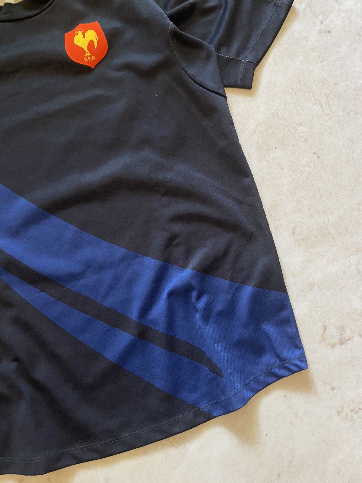 Nike × Vintage FRANCE 2007 2008 HOME RUGBY SHIRT JERSEY NIKE BLUE Size US S / EU 44-46 / 1 - 3 Thumbnail