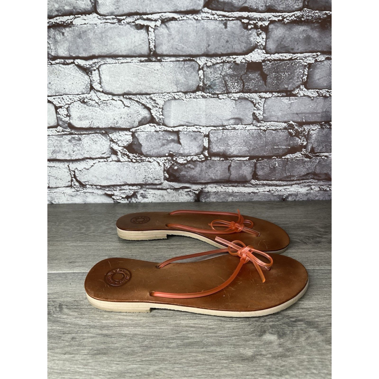 Gap Gap Sandals Flip Flop Thong Pink Toe Post Slip On Casual Fla Size US 8 / IT 38 - 10 Thumbnail