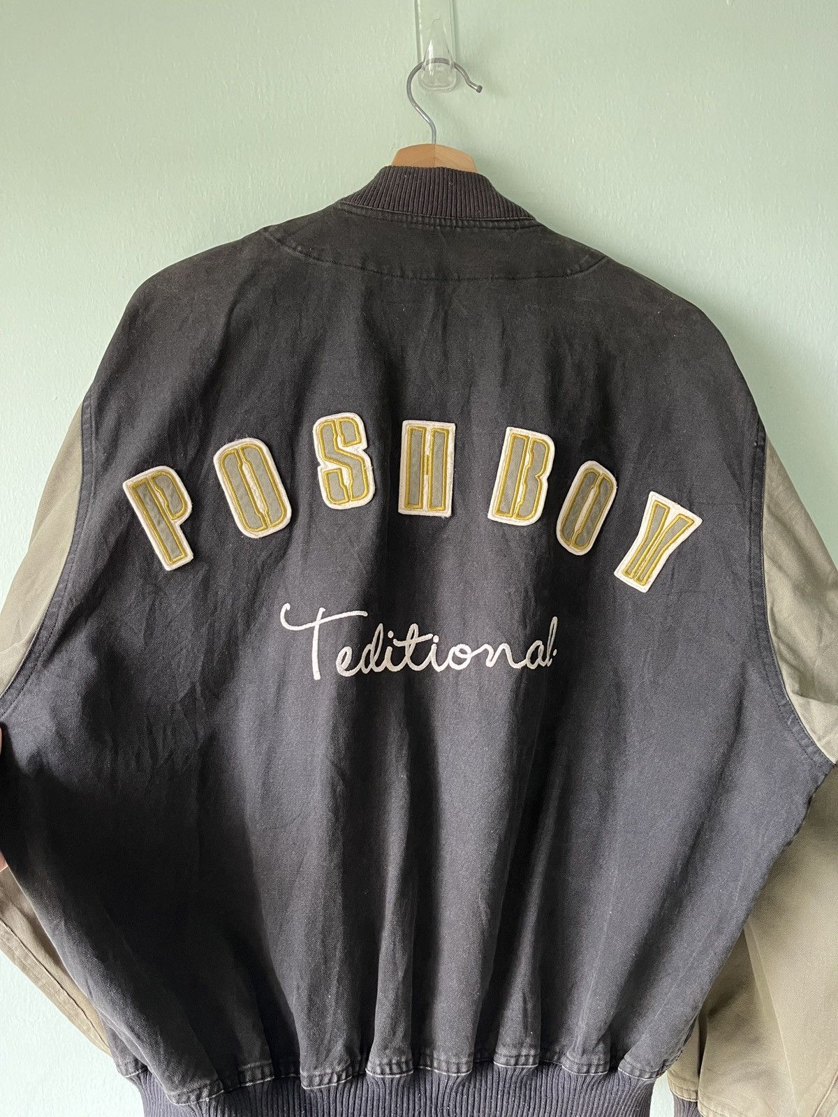 Japanese Brand × Vintage Vintage Posh Boy Varsity Jacket Size US M / EU 48-50 / 2 - 4 Thumbnail
