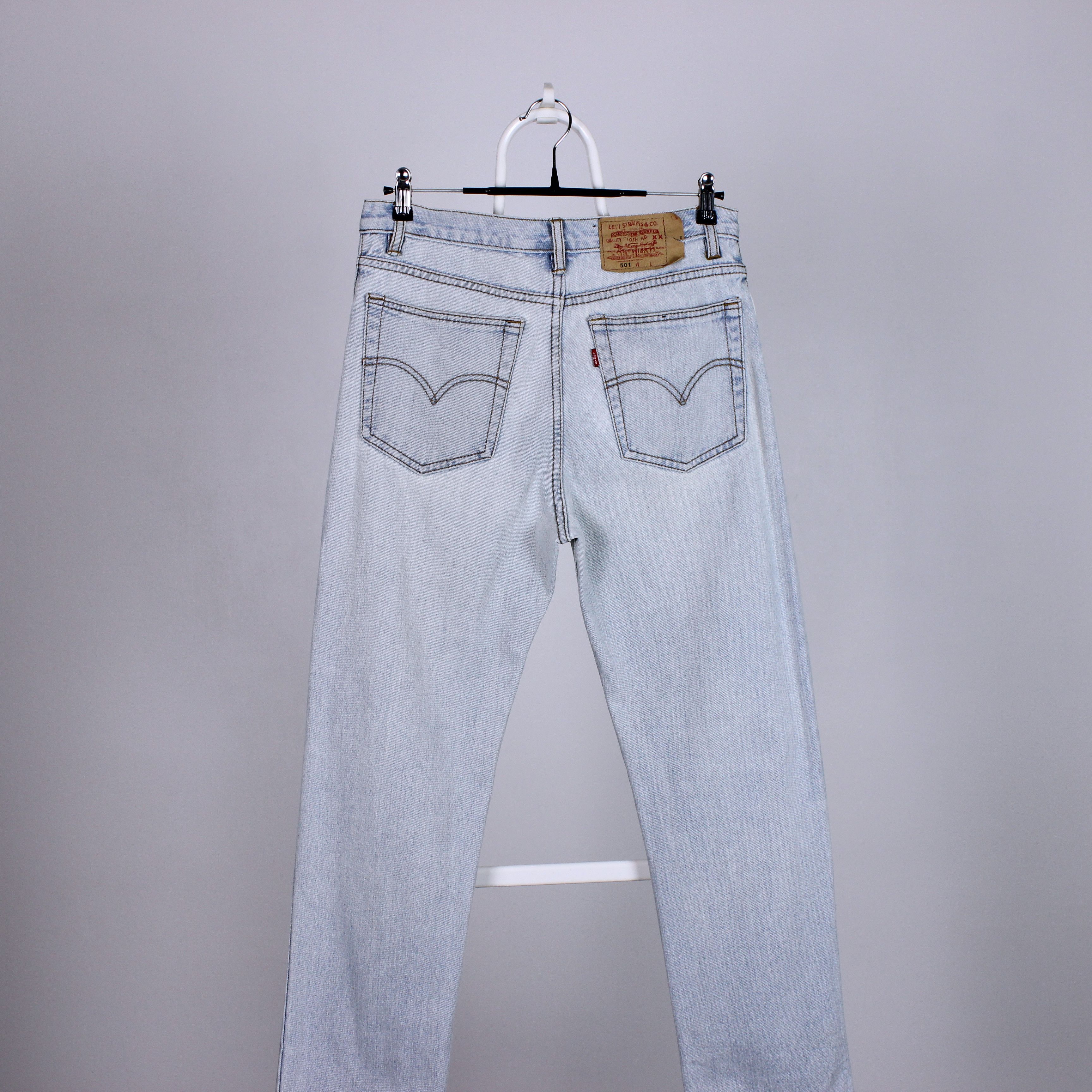 Levi's Levis Levi Strauss 501 32 30 Blue denim rarity Size US 32 / EU 48 - 12 Thumbnail