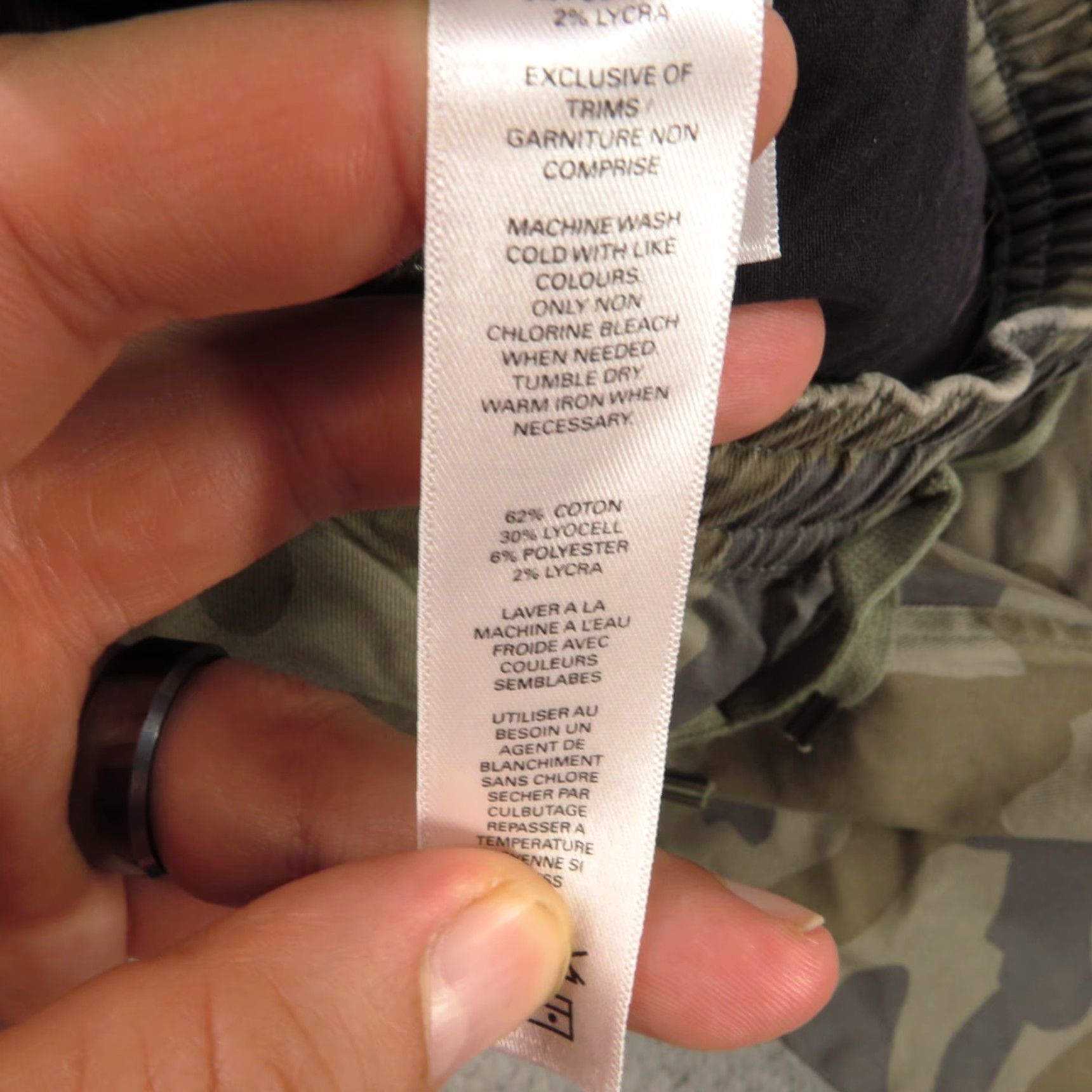 Vintage Paskho DU/ER Pants Womens Small Camouflage Jogger Travel Outdoor Tencel Stretch Flex Jeans Regular Pants Green Mens? Size 28" / US 6 / IT 42 - 7 Thumbnail