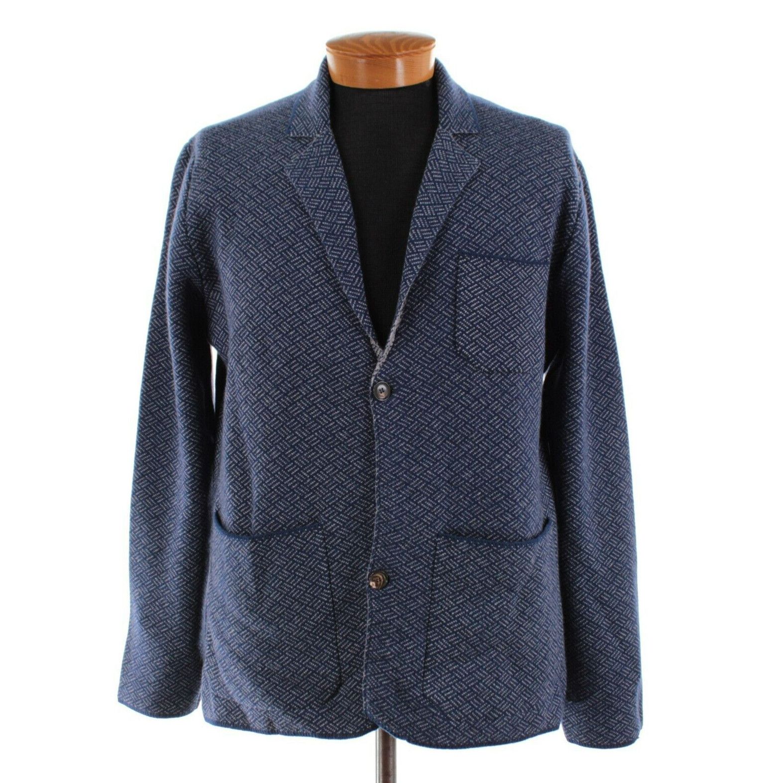 Luciano Barbera Luciano Barbera Sweater Size US XL in Blue Size US XL / EU 56 / 4 - 1 Thumbnail