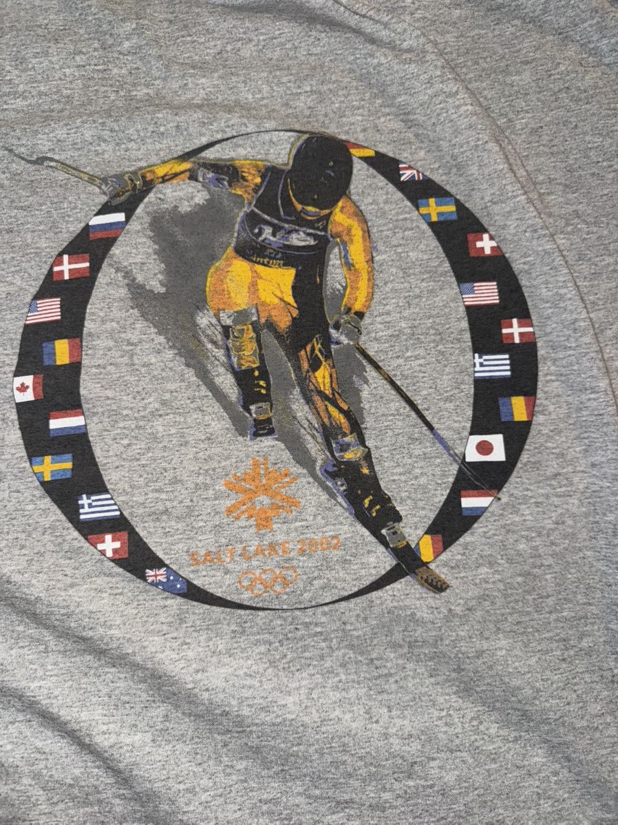 USA Olympics Vintage 2002 Olympics Long Sleeve Size US XL / EU 56 / 4 - 7 Thumbnail