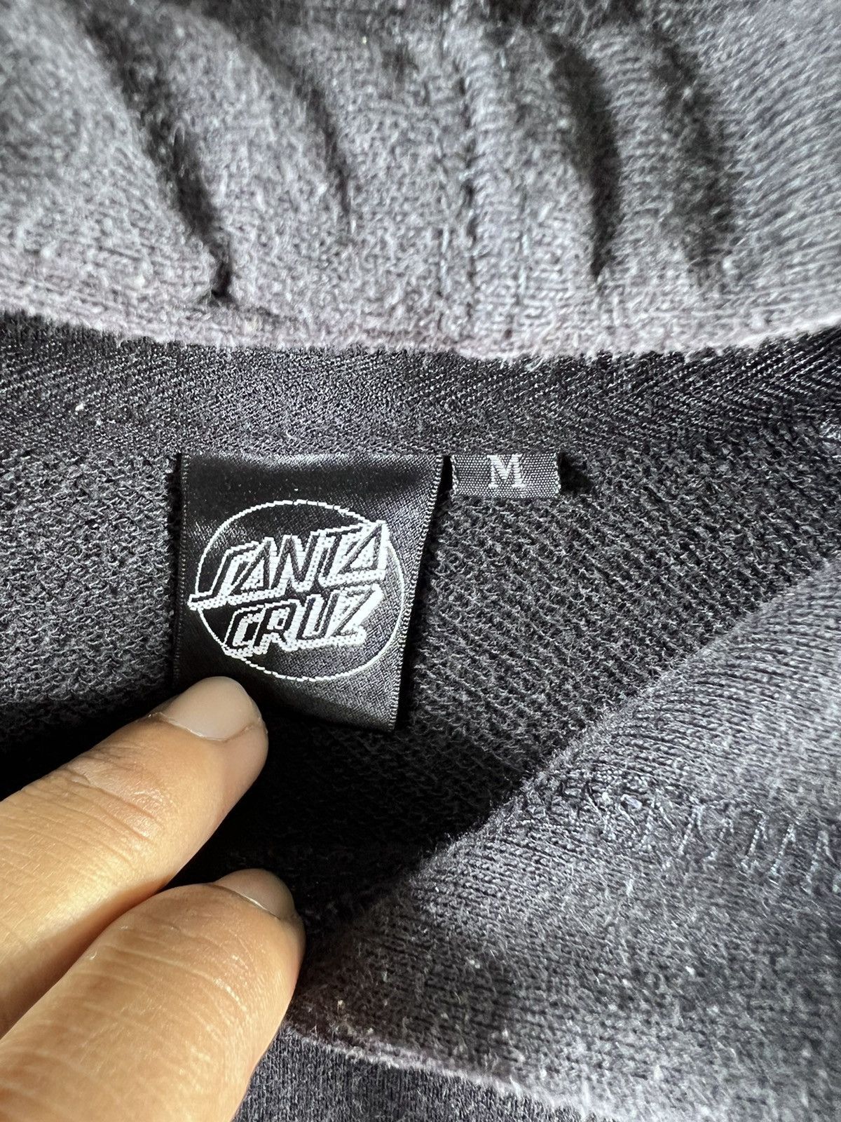 Santa Cruz Skateboards 🛹 Croped Hoodies Santa Cruz Sweatshirt - M Size M / US 6-8 / IT 42-44 - 6 Thumbnail