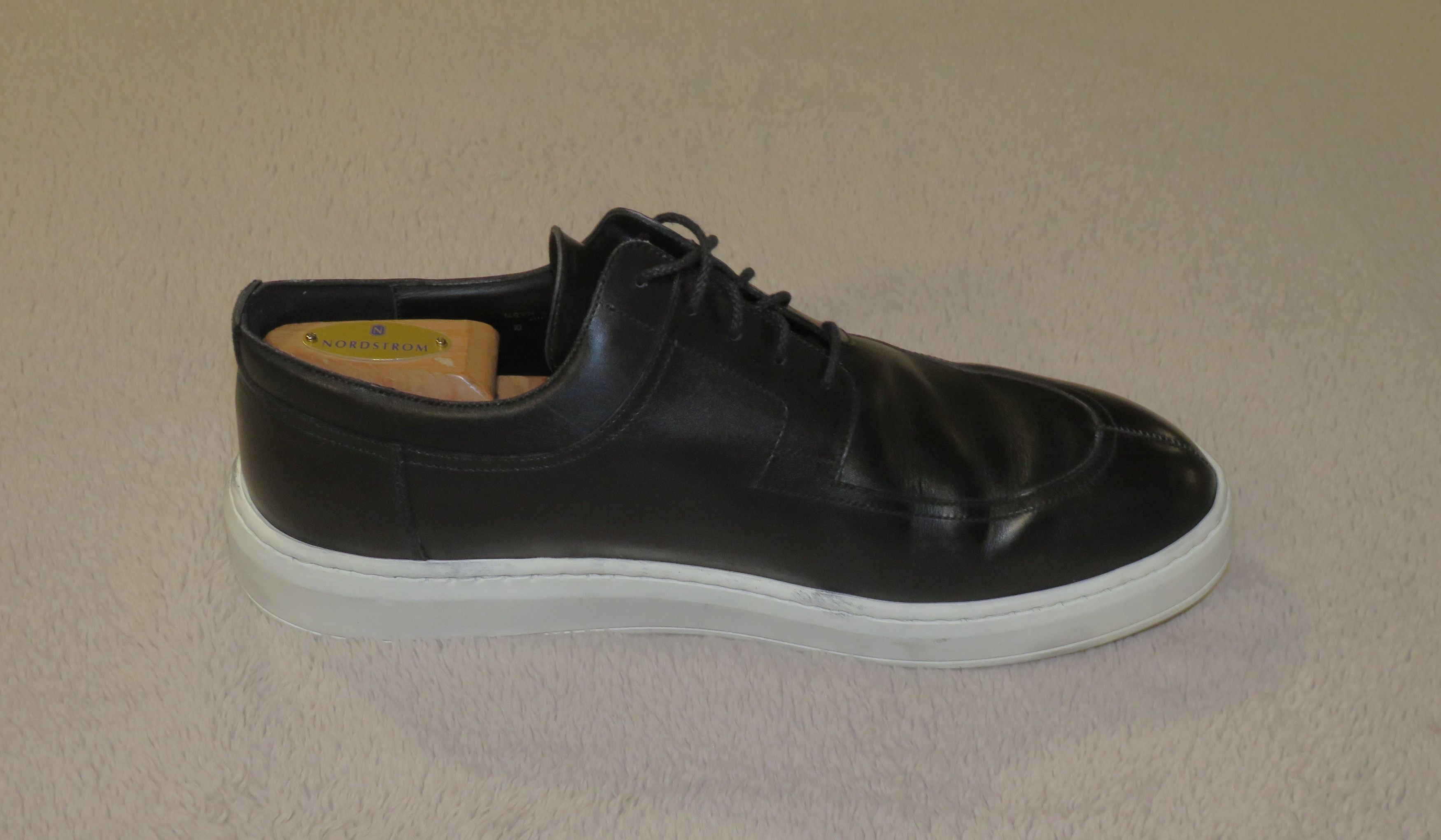 J.M. Weston Black Calf Leather On the Hunt Dress Sneaker 11 Size US 11 / EU 44 - 5 Thumbnail