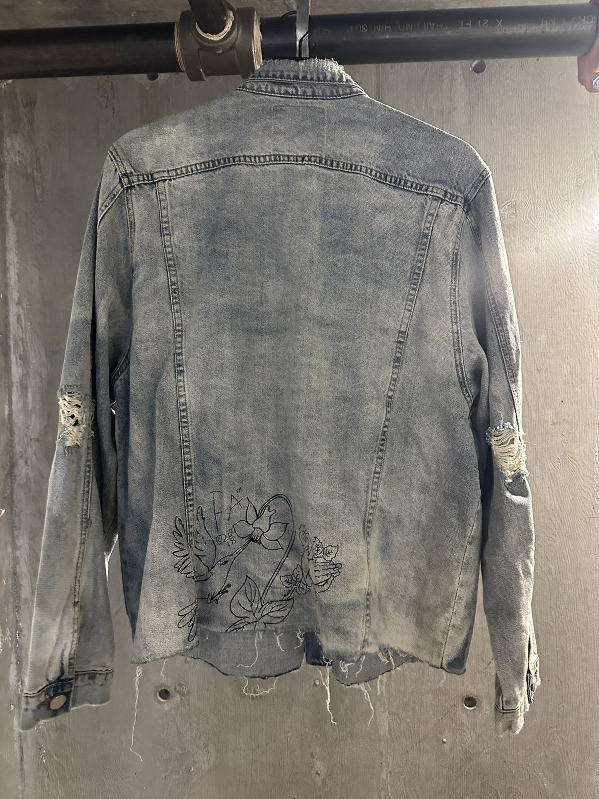 Profound Aesthetic Profound Aesthetic Denim Jacket Design size XL Size US XL / EU 56 / 4 - 2 Thumbnail