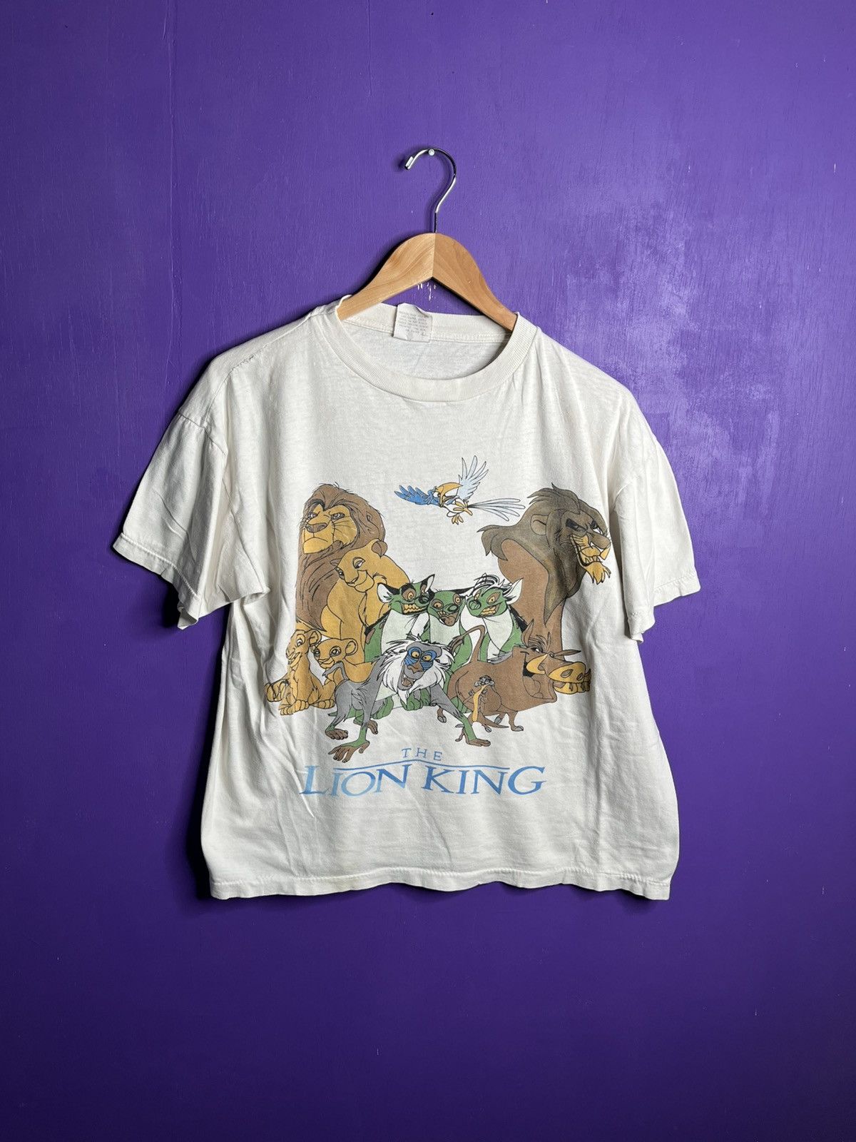 Disney × Vintage Vintage 90s Disney the lion king whole crew t-shirt Size US L / EU 52-54 / 3 - 1 Thumbnail