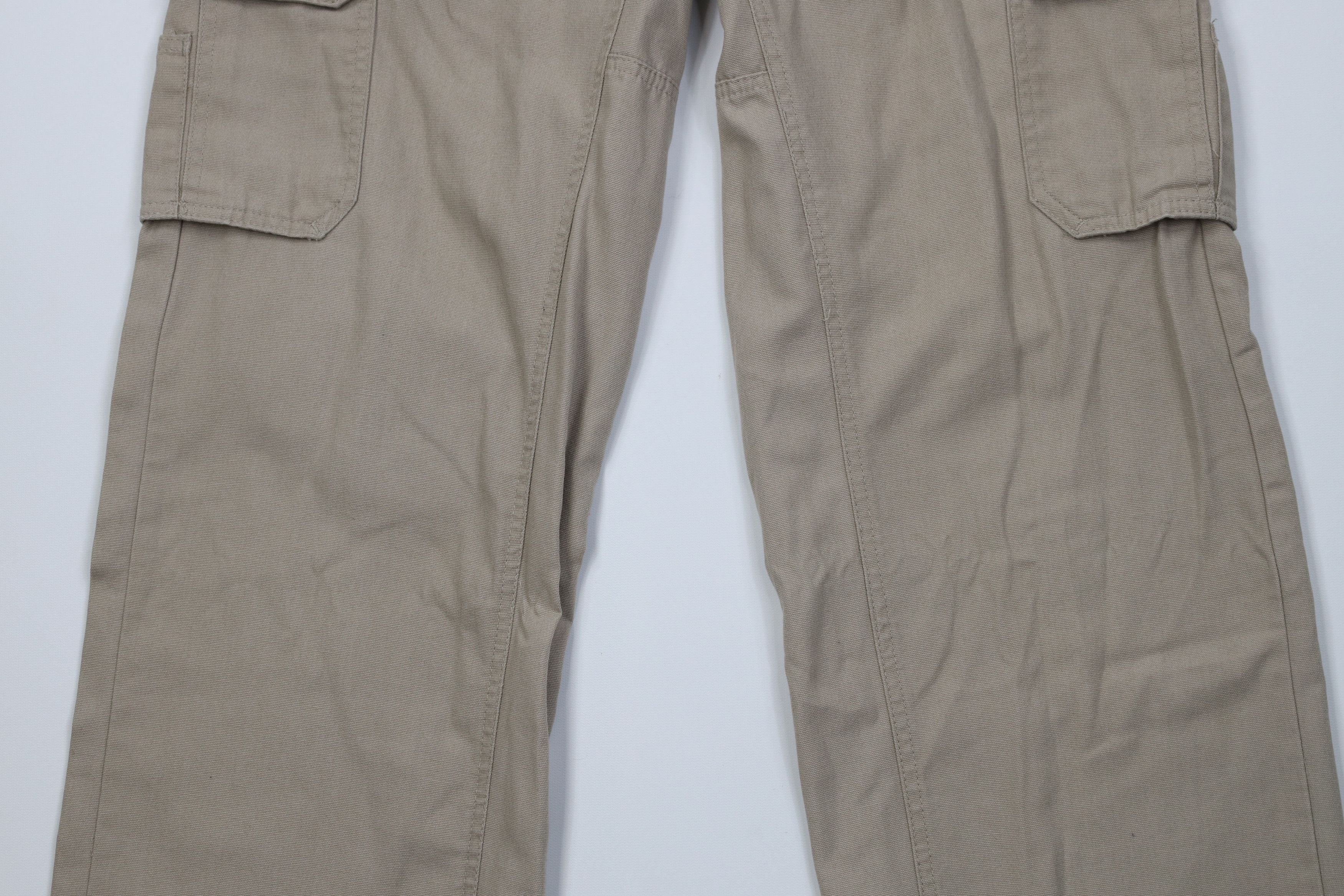 Wrangler Vintage Y2K Wrangler Workwear Wide Leg Cargo Pants Beige Size US 34 / EU 50 - 3 Thumbnail