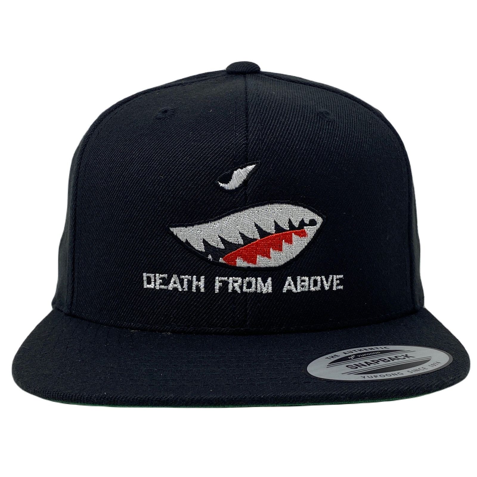 Other Shark Teeth Snapback Hat Size ONE SIZE - 3 Thumbnail