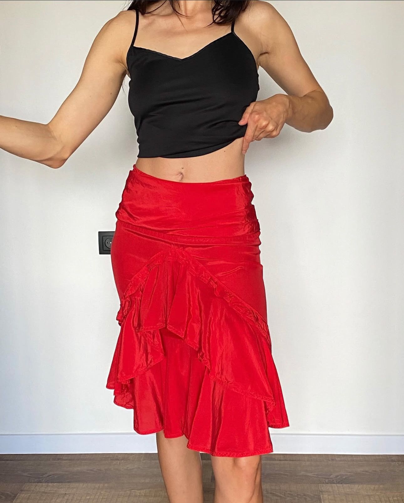 Yves Saint Laurent Yves Saint Laurent silk skirt Size 25" / US 0 / IT 36 - 5 Thumbnail