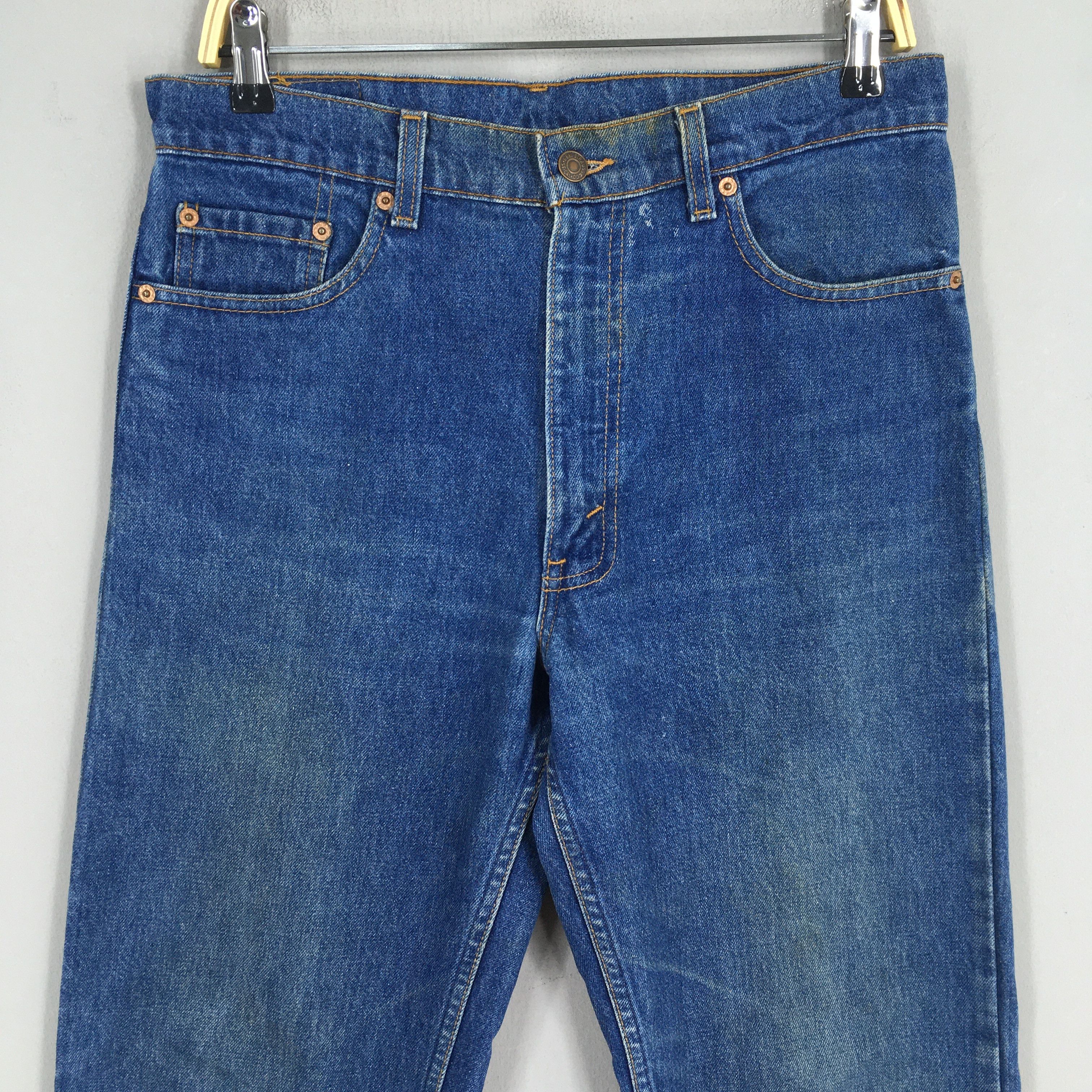 Levi's Size 31x30 Vintage 90s Levi's 510 Faded Blue Jeans S297 Size US 31 - 2 Thumbnail