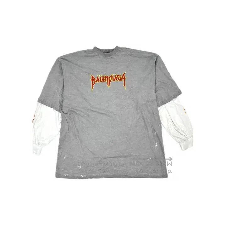 Balenciaga Balenciaga SS22 Logo Print Short Sleeve T. Size US M / EU 48-50 / 2 - 1 Thumbnail