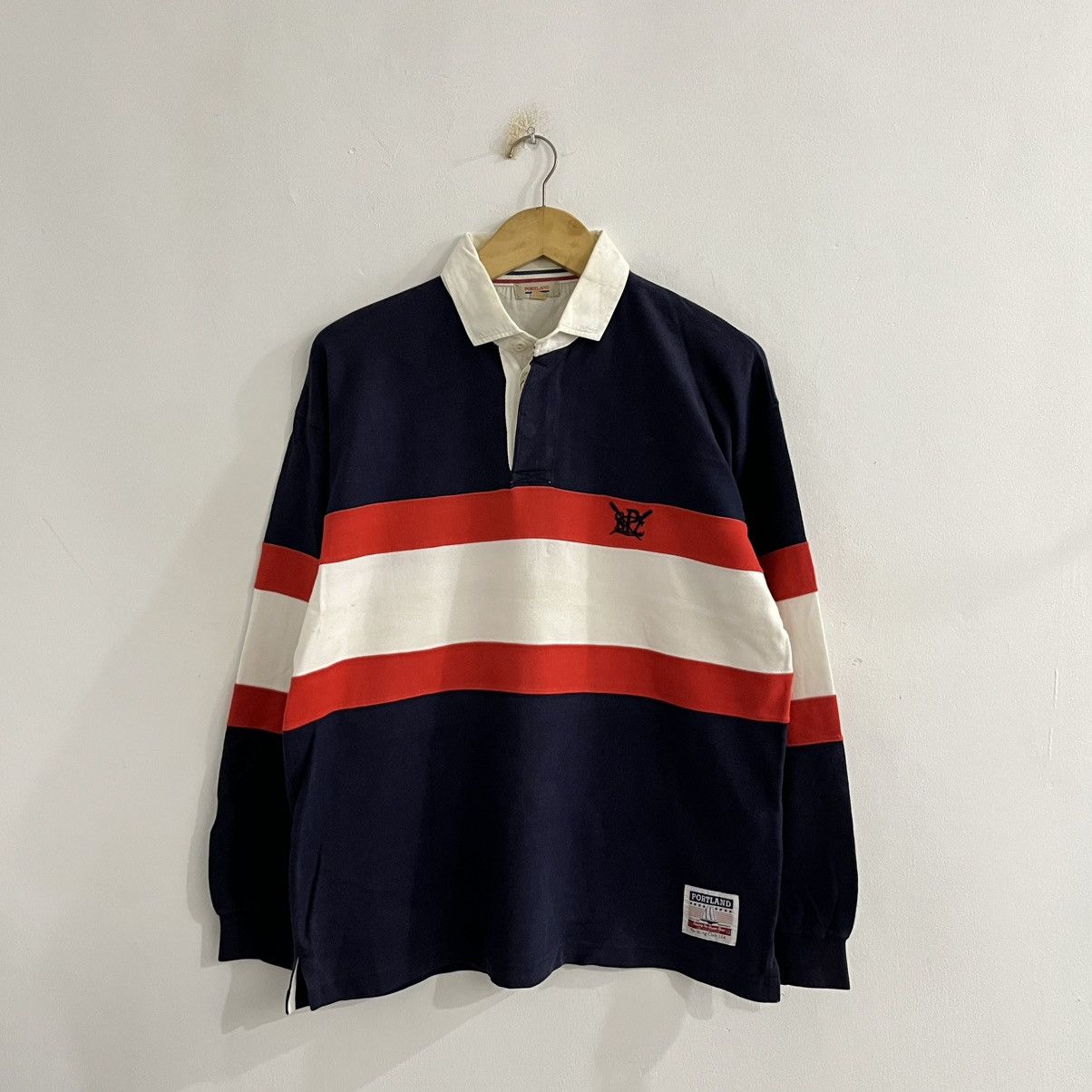 Japanese Brand Portland Rugby Shirt Size US M / EU 48-50 / 2 - 1 Thumbnail