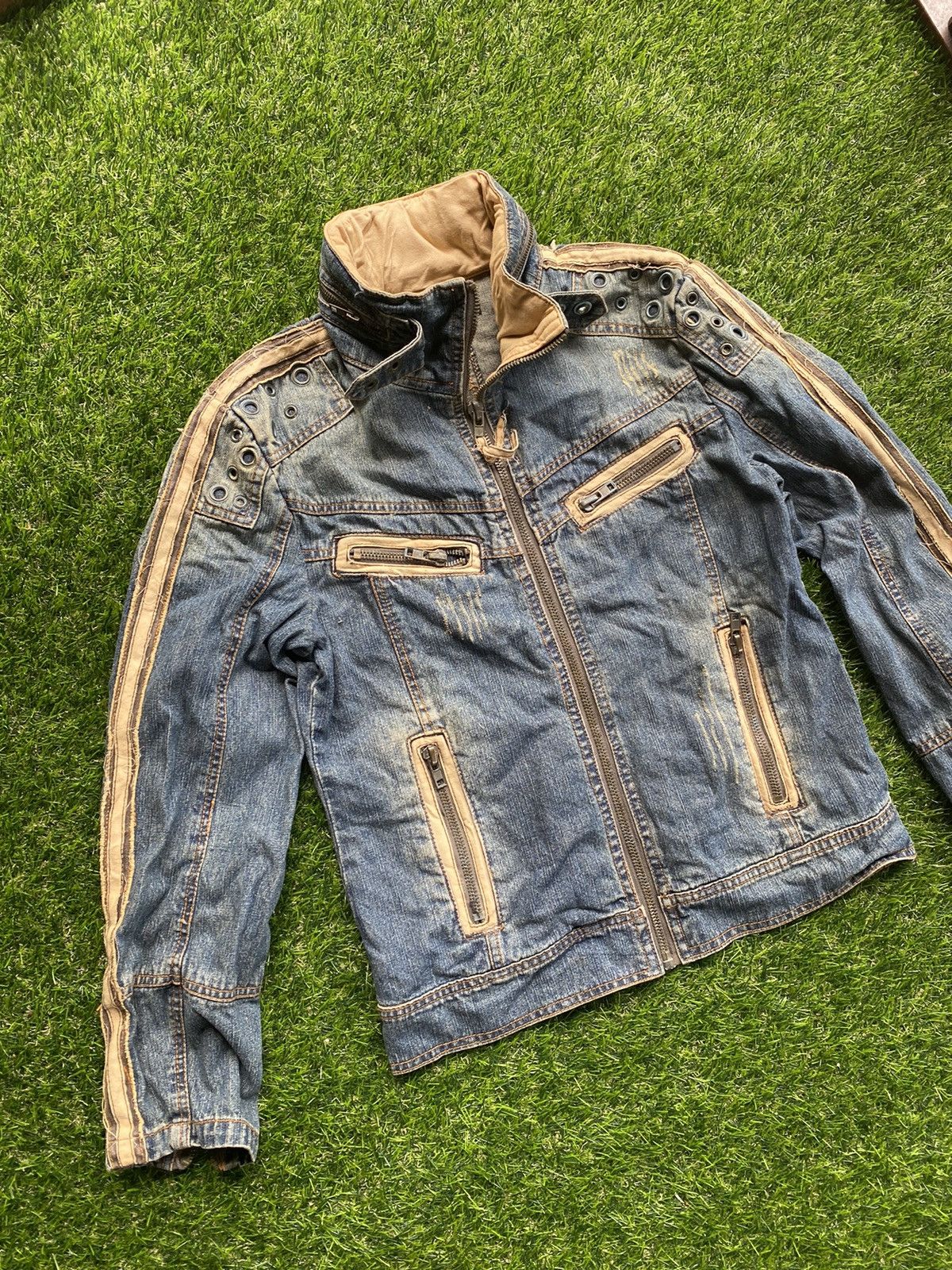 In The Attic 🔥 Distressed 🔥 Vintage In The Attic Jacket - Punk Design Size M / US 6-8 / IT 42-44 - 5 Thumbnail