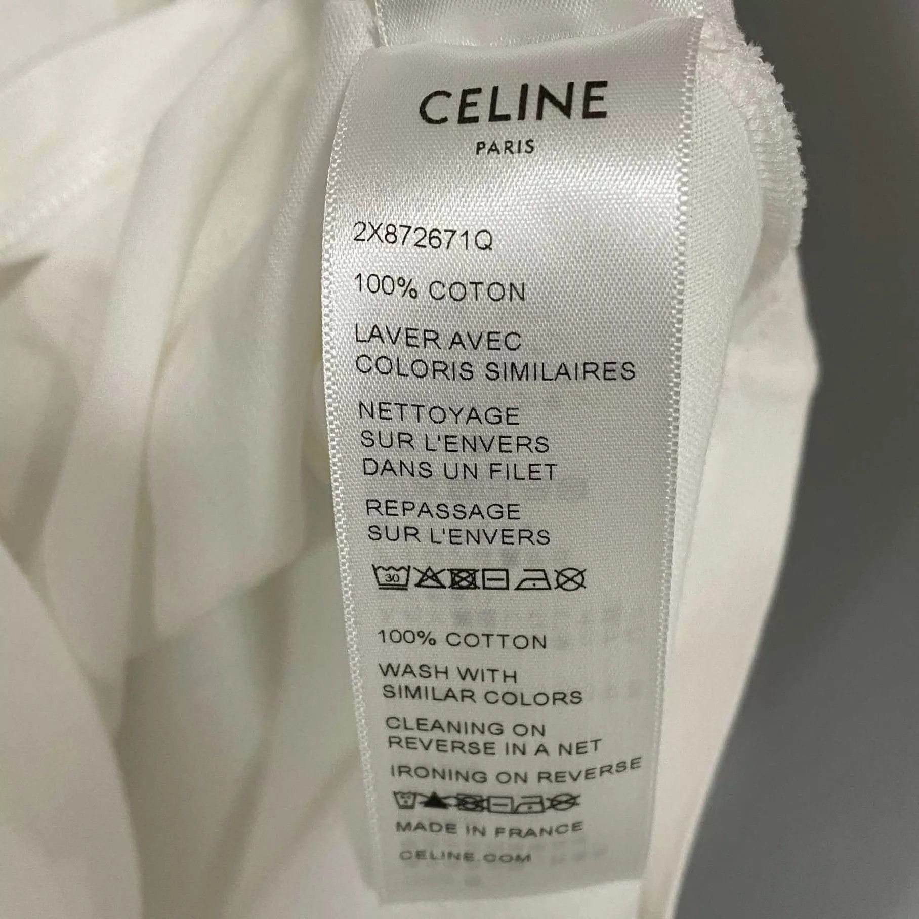 Celine Celine 95 New M T-shirt Size M / US 6-8 / IT 42-44 - 5 Thumbnail