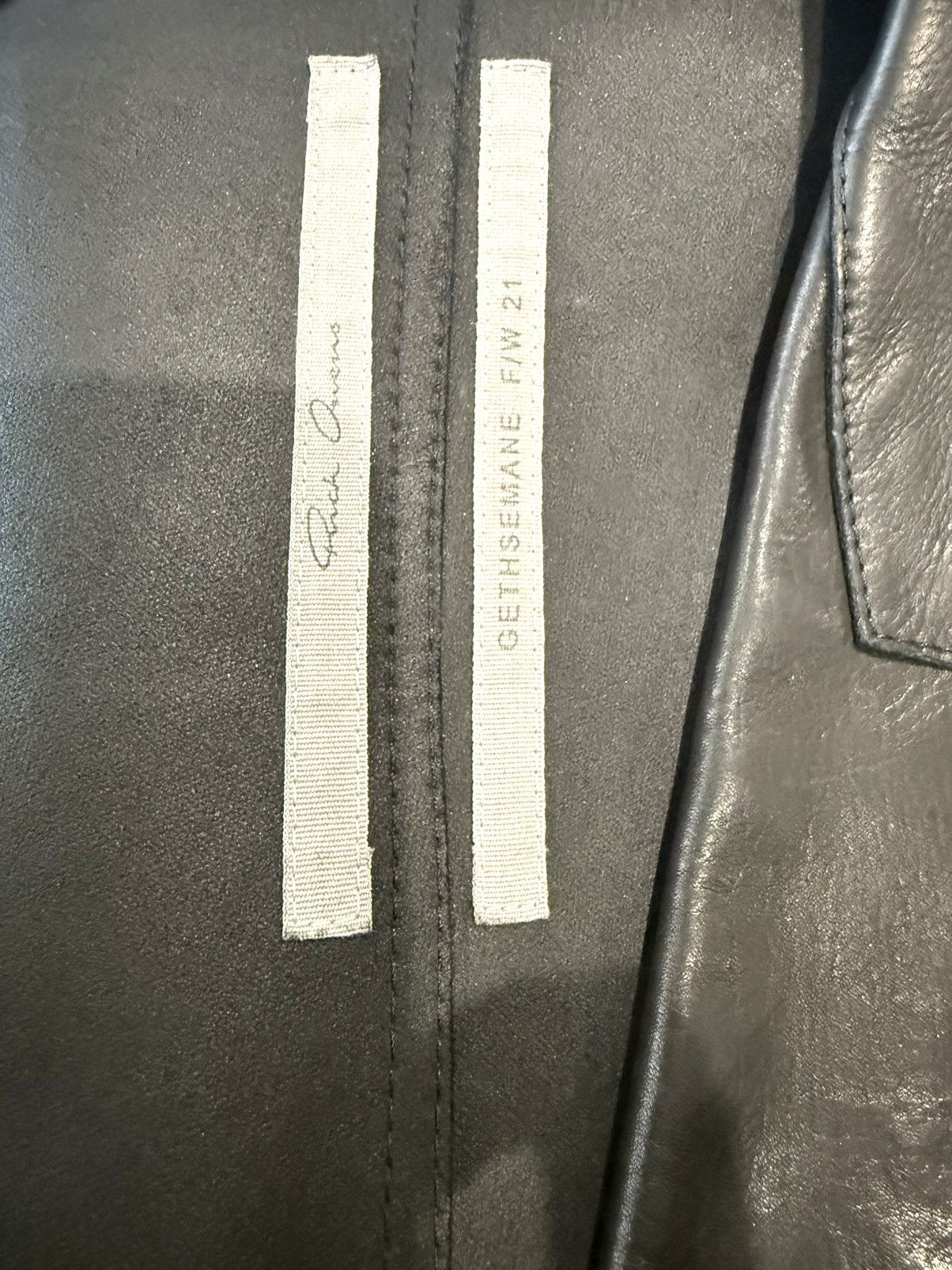 Rick Owens Rick Owens Black Leather Lido Jacket Size US M / EU 48-50 / 2 - 3 Thumbnail