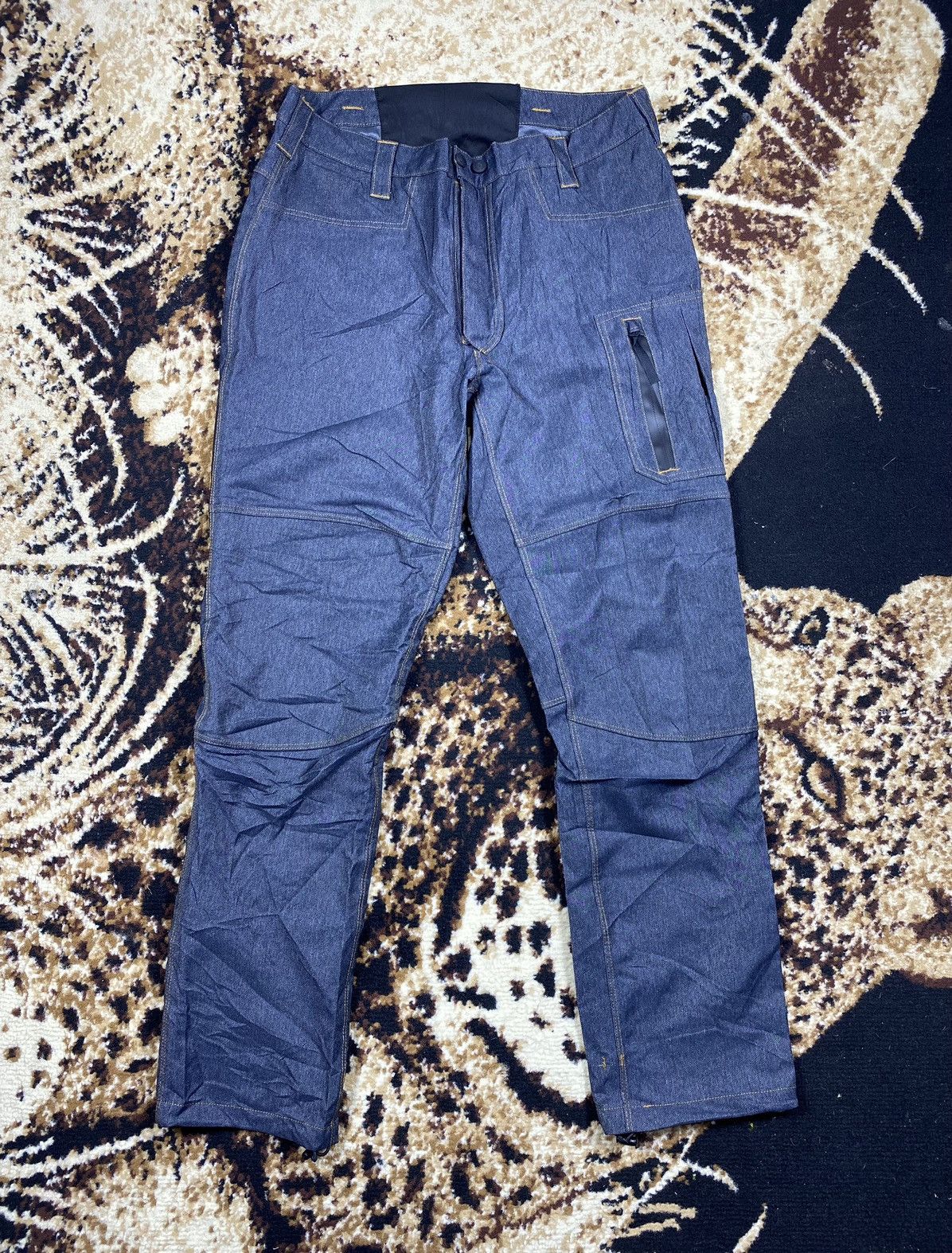 image of Avant Garde x Beauty Beast Aegis Trail Mountain Outdoor Waterproof Pant in Denim, Men's (Size 33)