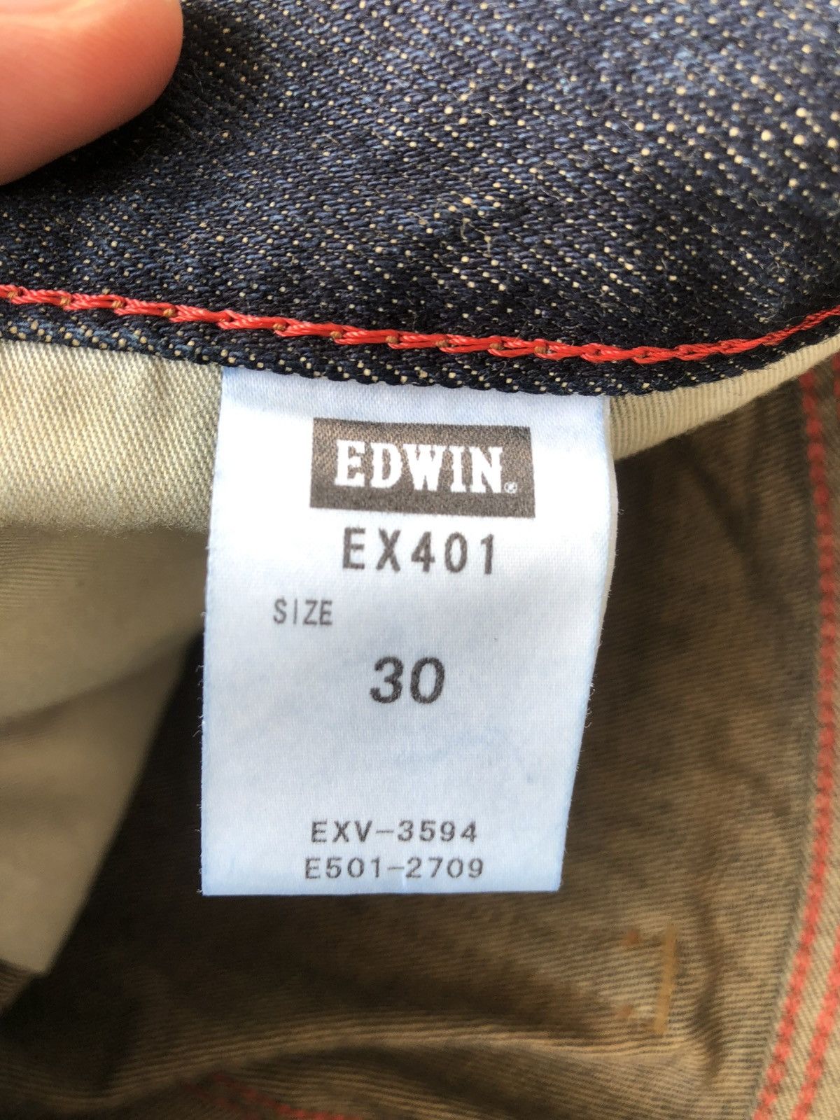 If Six Was Nine Japanese Edwin XU Flared Jeans Distressed Jeans Size US 31 - 19 Thumbnail