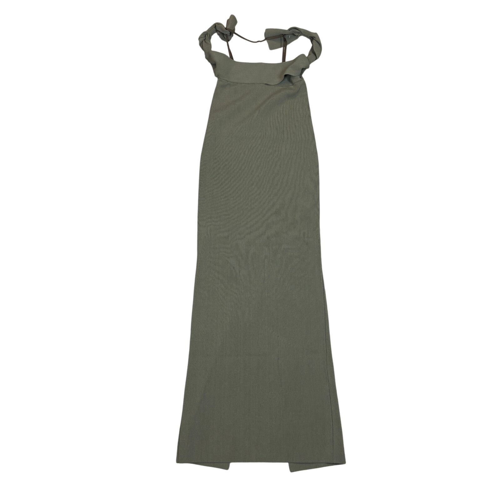 Jacquemus NWT JACQUEMUS La Robe Malle Alca in Khaki Women's 36 Small Size S / US 4 / IT 40 - 2 Thumbnail
