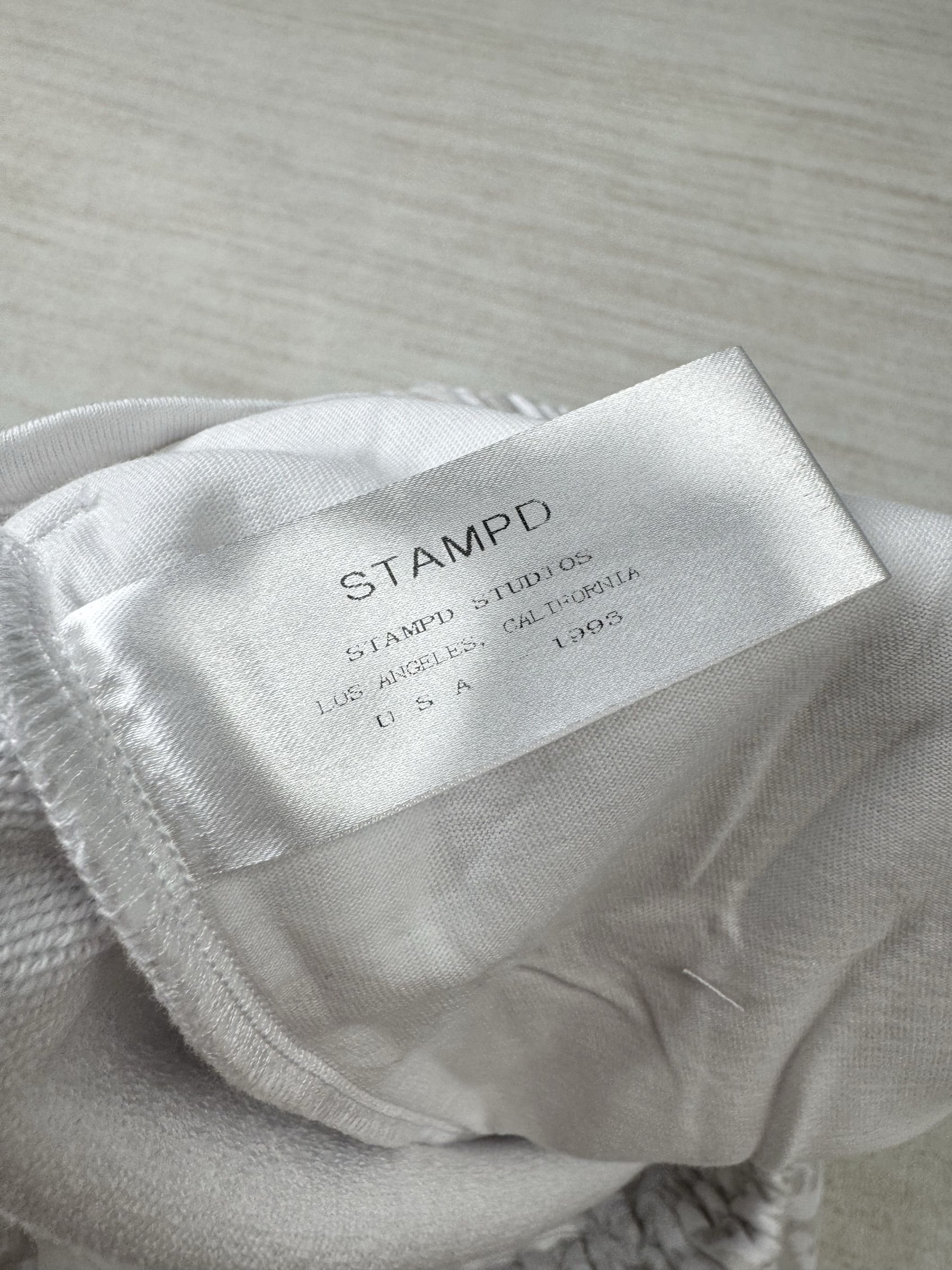 Stampd UNWORN* Faded Leopard Print Joggers Gothic Font SIZE L Size US 34 / EU 50 - 8 Thumbnail