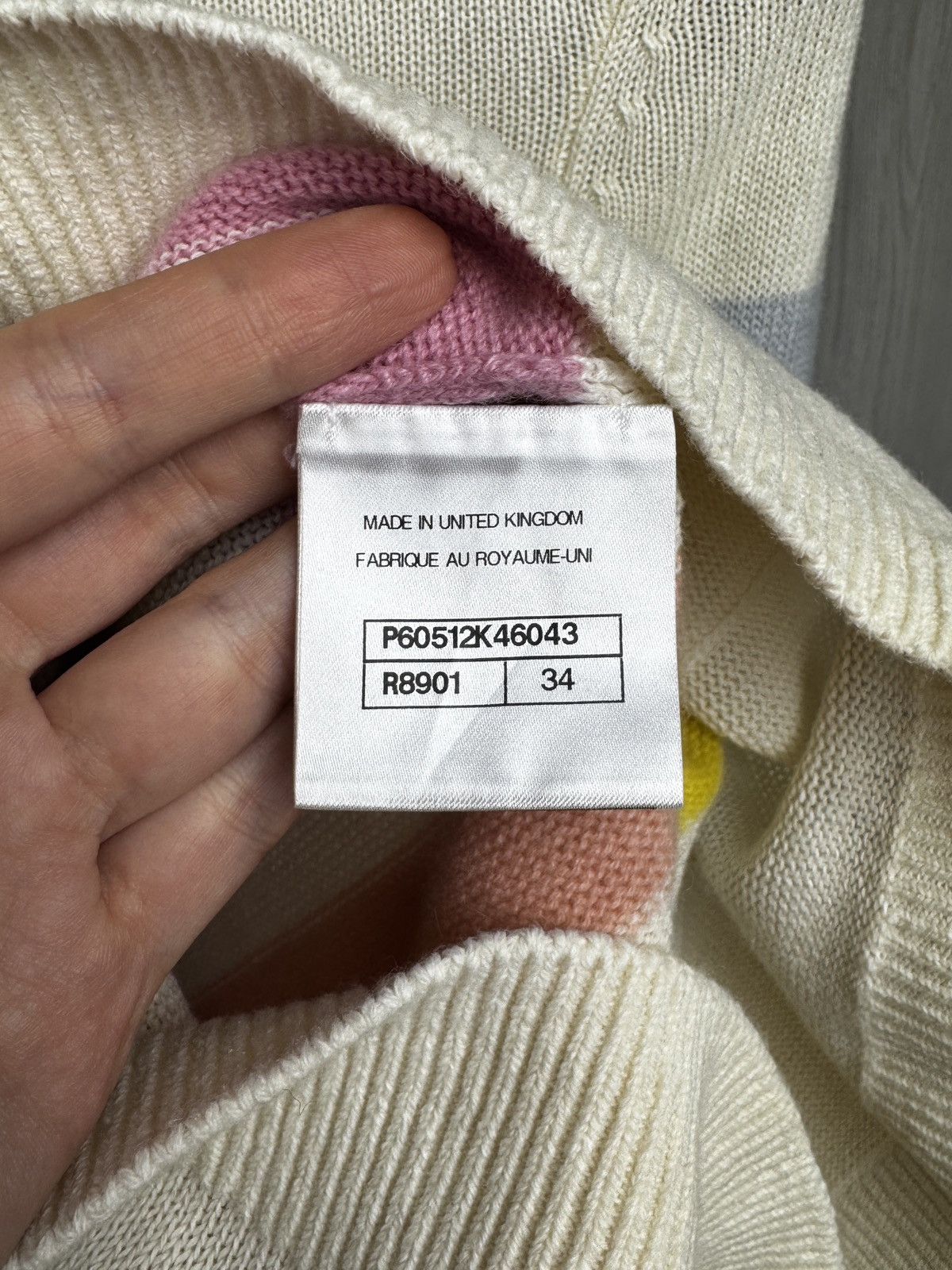 Chanel CHANEL 19c "La Pausa" Striped Multi Cashmere sweater Jumper Size XS / US 0-2 / IT 36-38 - 11 Thumbnail