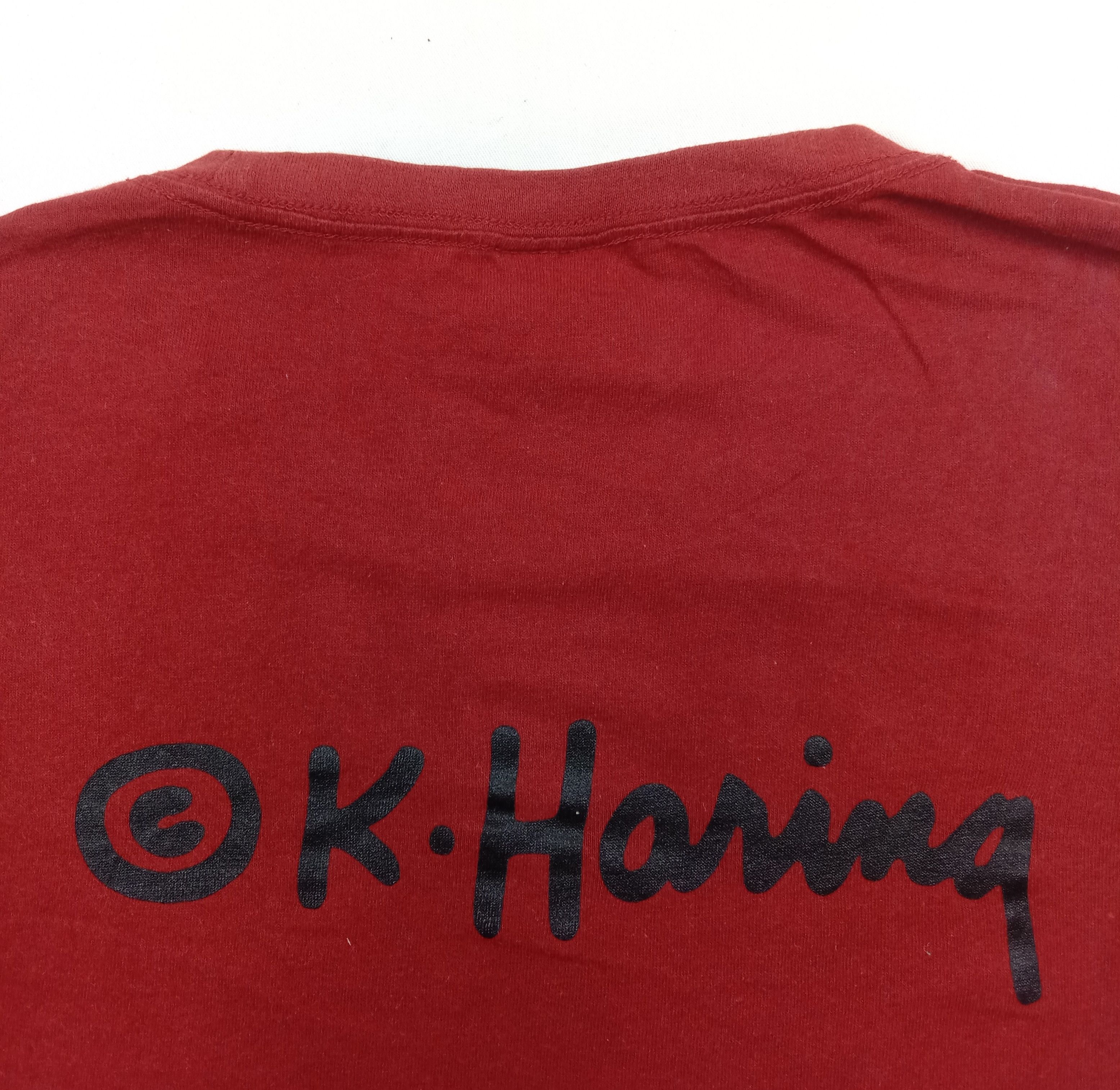 Keith Haring Vintage Keith Haring 89 Art T Shirt Size US XL / EU 56 / 4 - 5 Thumbnail