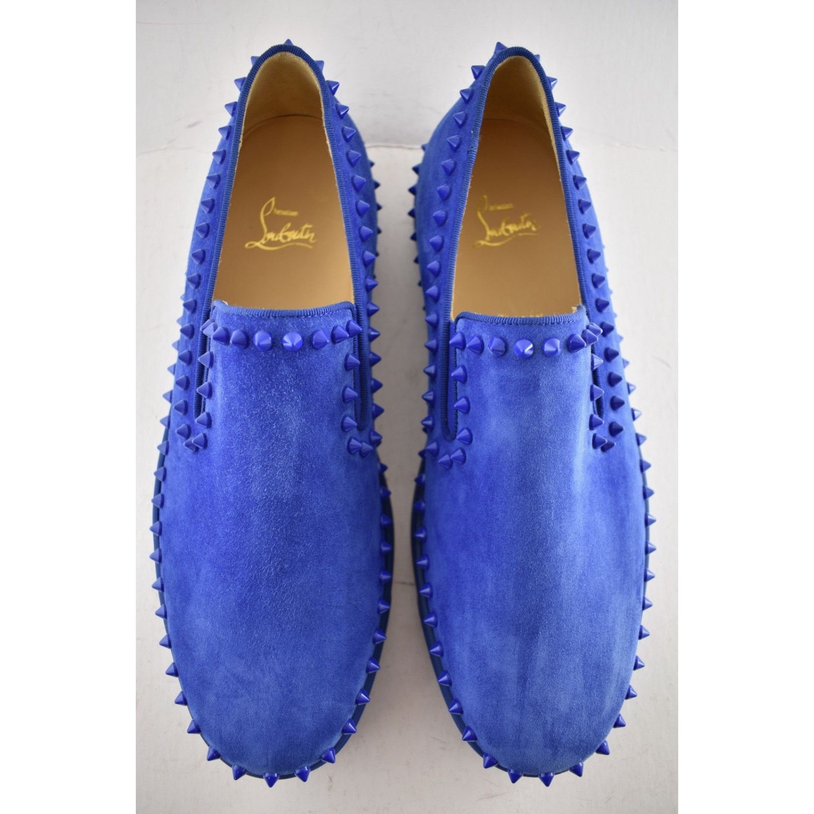 Christian Louboutin Christian Louboutin Pik Boat Electric Blue Spikes US 10.5 Size US 10.5 / EU 43-44 - 7 Thumbnail