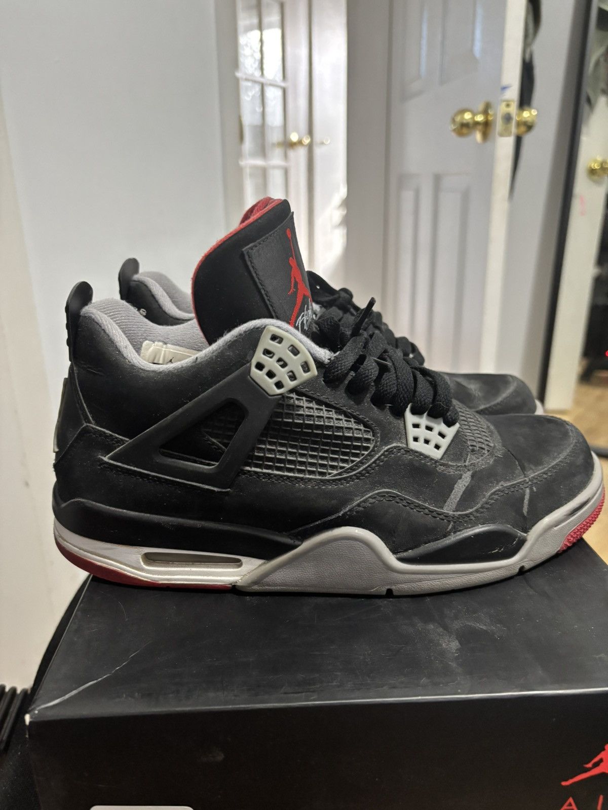 Jordan Brand Jordan Bred 4’s Size US 8.5 / EU 41-42 - 4 Thumbnail