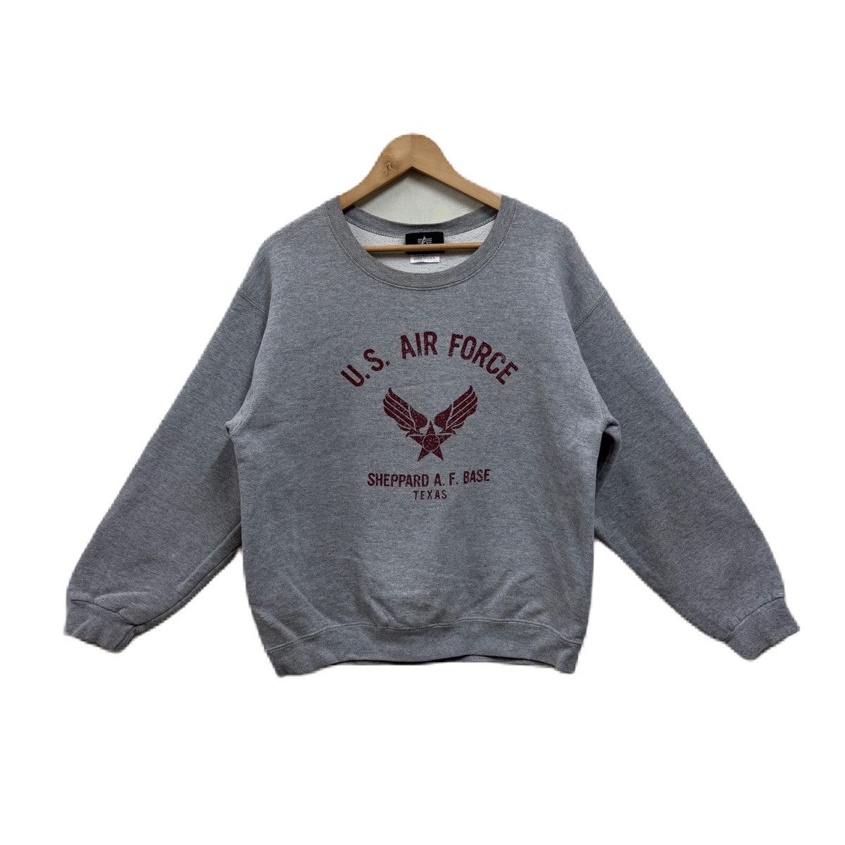 Alpha Industries US Air Force By Alpha Industries Sweatshirt Pullover Size US M / EU 48-50 / 2 - 1 Thumbnail