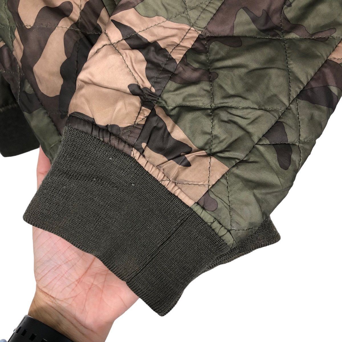 Japanese Brand 🔥90’s Camo Bomber Jacket Old Navy Buzz Ricksons Design Size US S / EU 44-46 / 1 - 12 Thumbnail