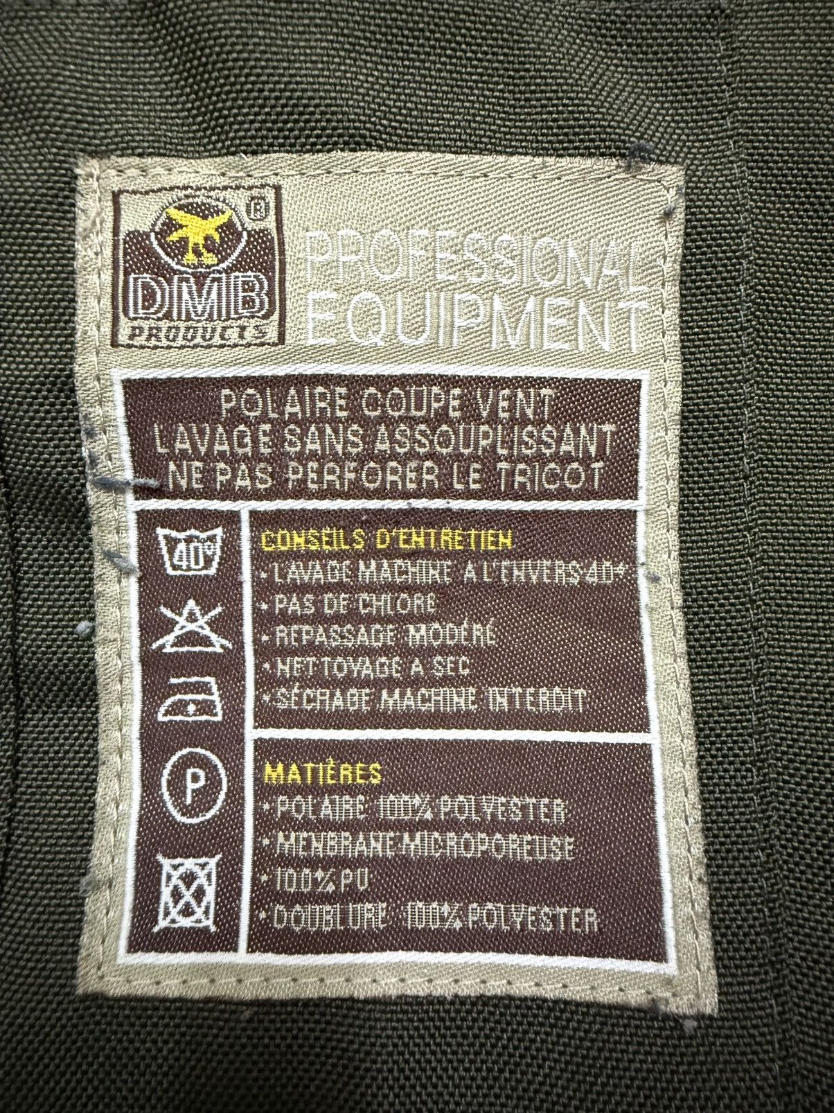 Japanese Brand DMB Product Olive Green Inspired Military Fleece Jacket Size US XL / EU 56 / 4 - 9 Thumbnail
