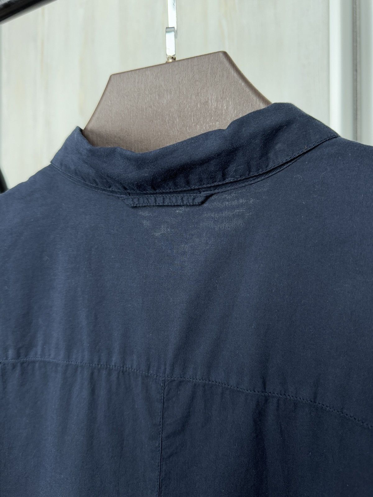 James Perse Standard James Perse solid navy blue vintage rare ls shirt Size US XXL / EU 58 / 5 - 6 Thumbnail