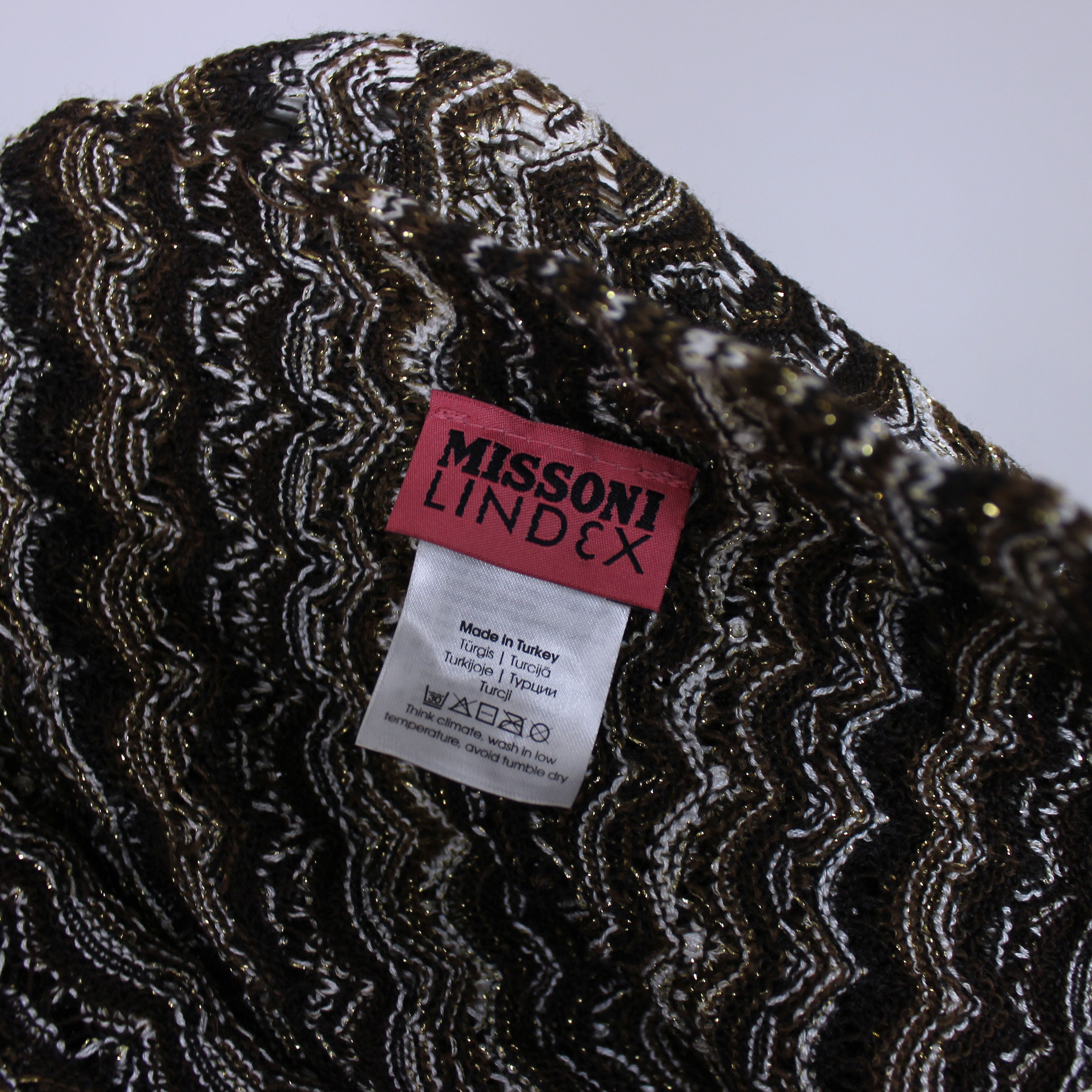 Missoni Missoni Lindex big sizing scarf rarity wool Size ONE SIZE - 4 Thumbnail
