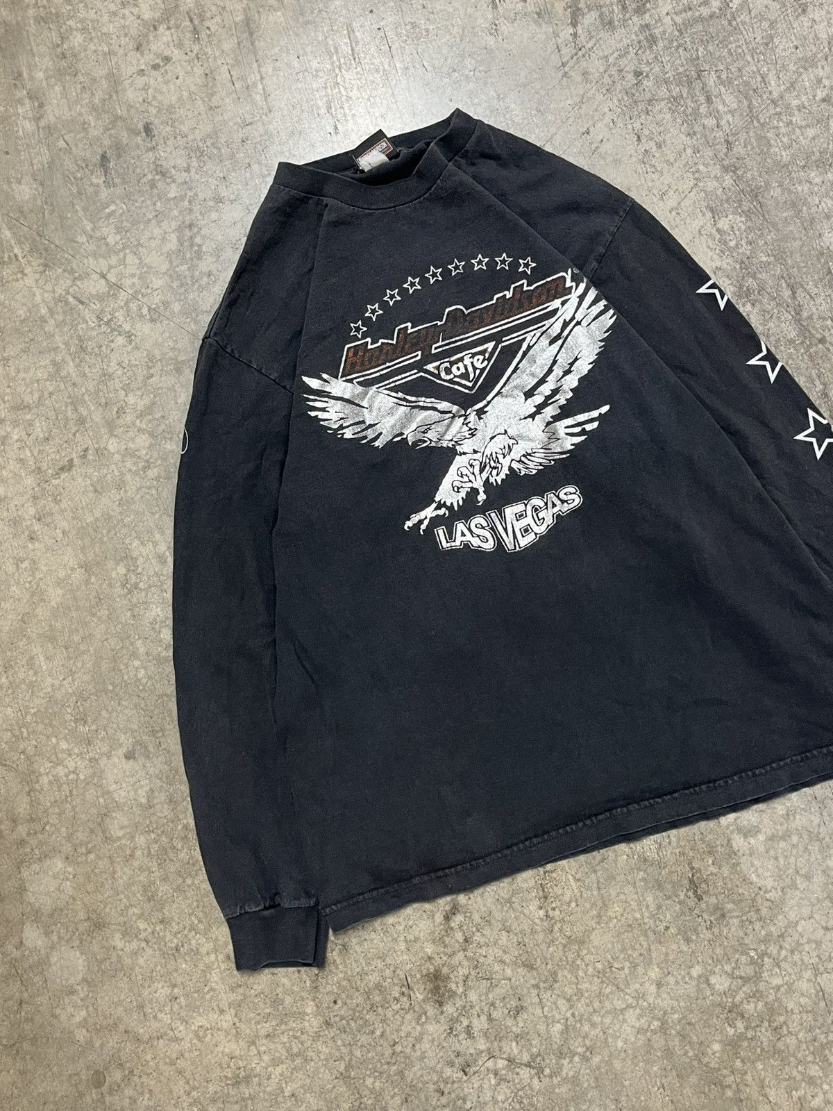 Harley Davidson Harley Davidson vintage longsleeve sleeve hits graphic tee Size US XL / EU 56 / 4 - 3 Thumbnail
