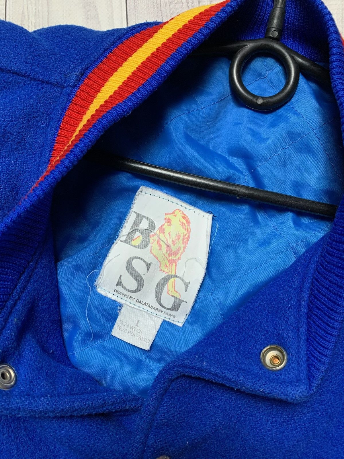 Vintage Vintage Soccer Bomber Galatasaray blue retro size L Size US L / EU 52-54 / 3 - 4 Thumbnail