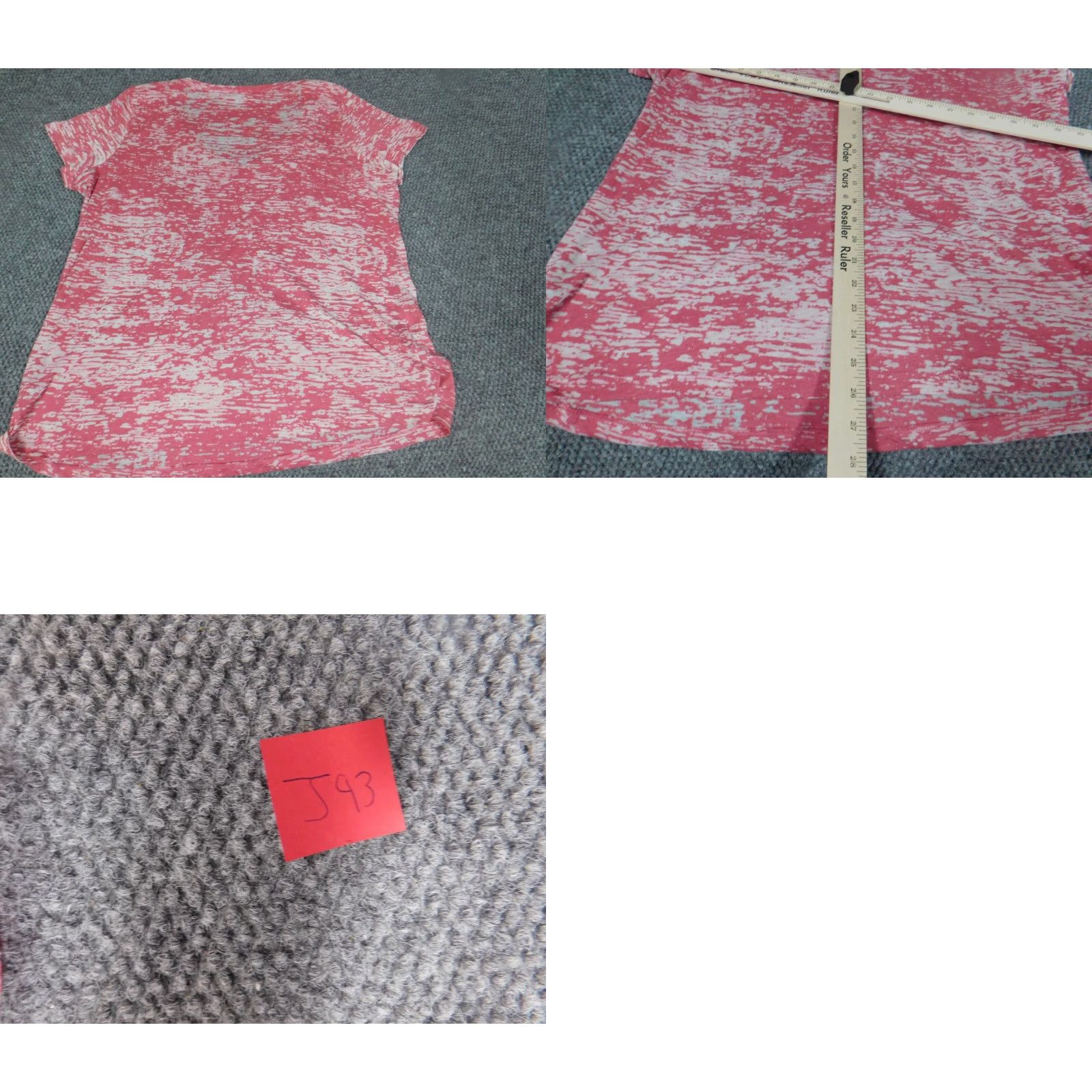 Vintage Maurices Blouse Shirt Womens 2 Pink Round Neck Short Sleeve Lace Button Casual Stretch Cotton Polyester Vintage No Size XS / US 0-2 / IT 36-38 - 9 Thumbnail