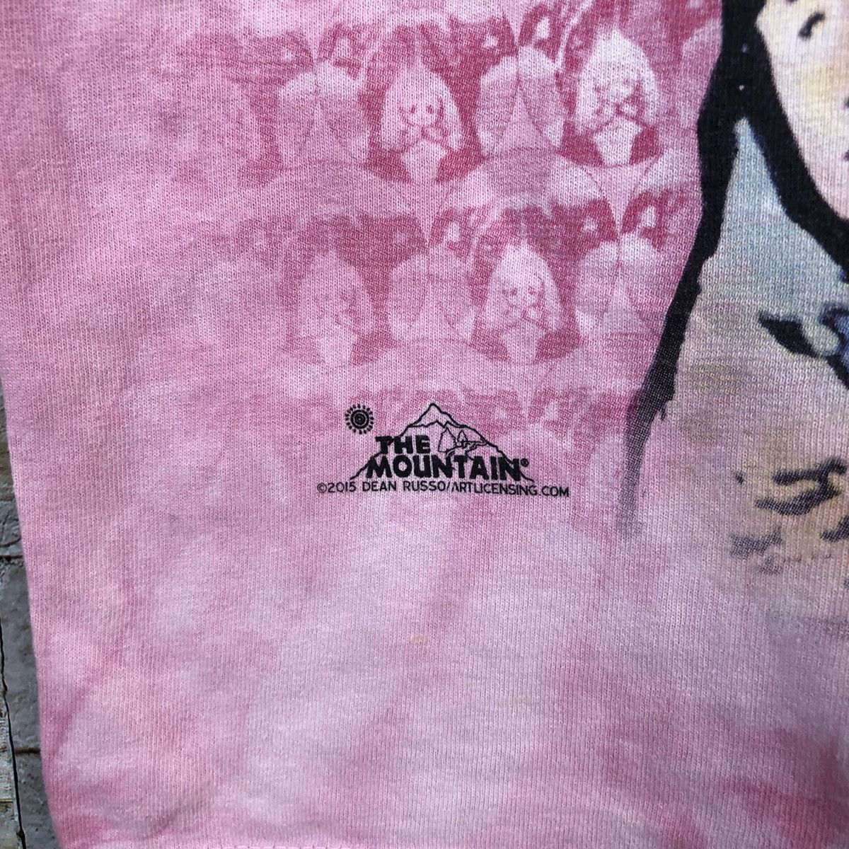 The Mountain The Mountain big bulldog Pink T-shirt #A547 Size US M / EU 48-50 / 2 - 10 Thumbnail