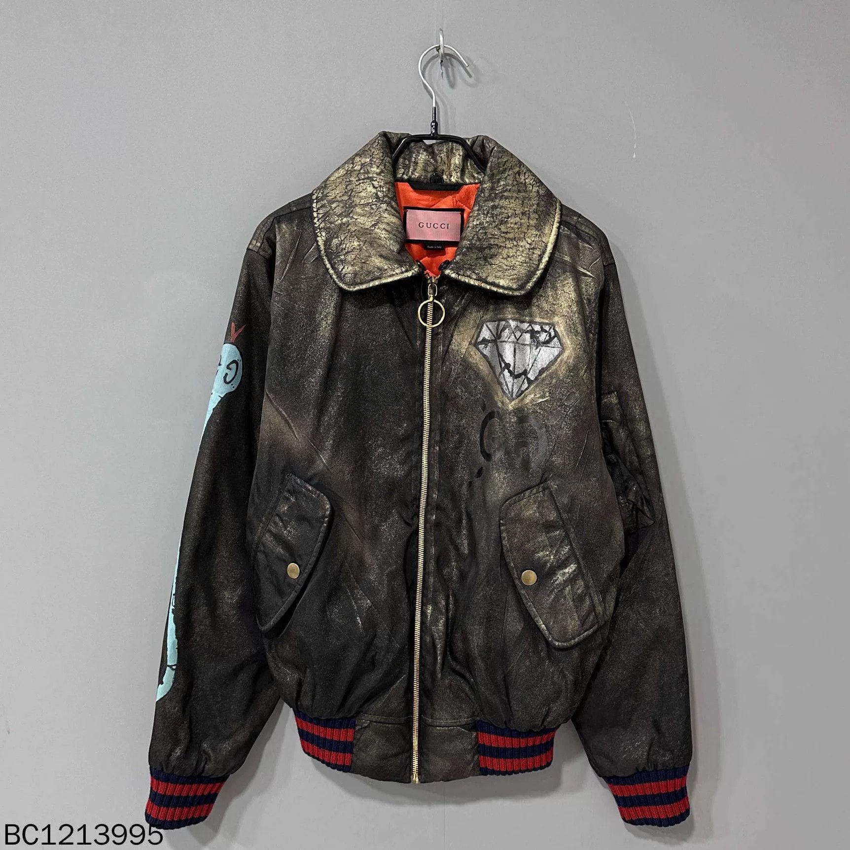 Gucci Gucci Skull Pilot Cotton Jacket Size XS / US 0-2 / IT 36-38 - 1 Thumbnail