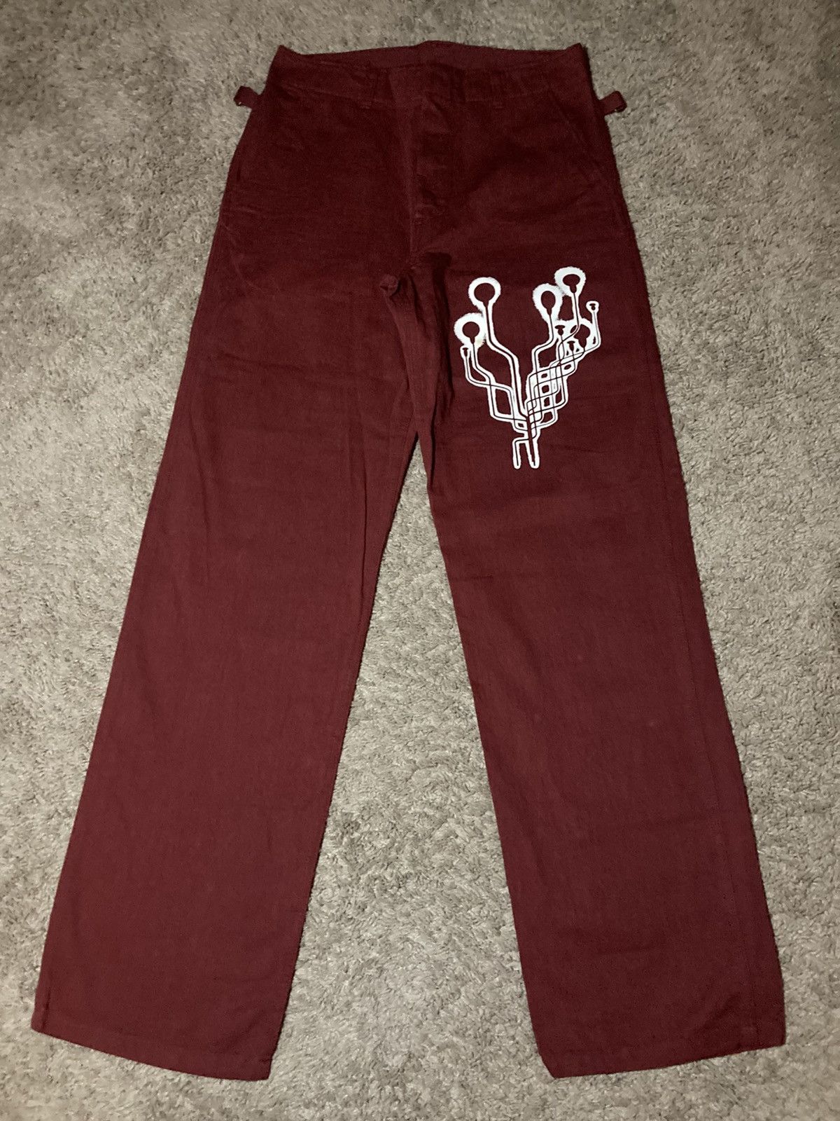Beauty Beast AW99 Beauty:Beast Digital Sailor Pants 1999 90s Buckle Size US 32 / EU 48 - 2 Thumbnail