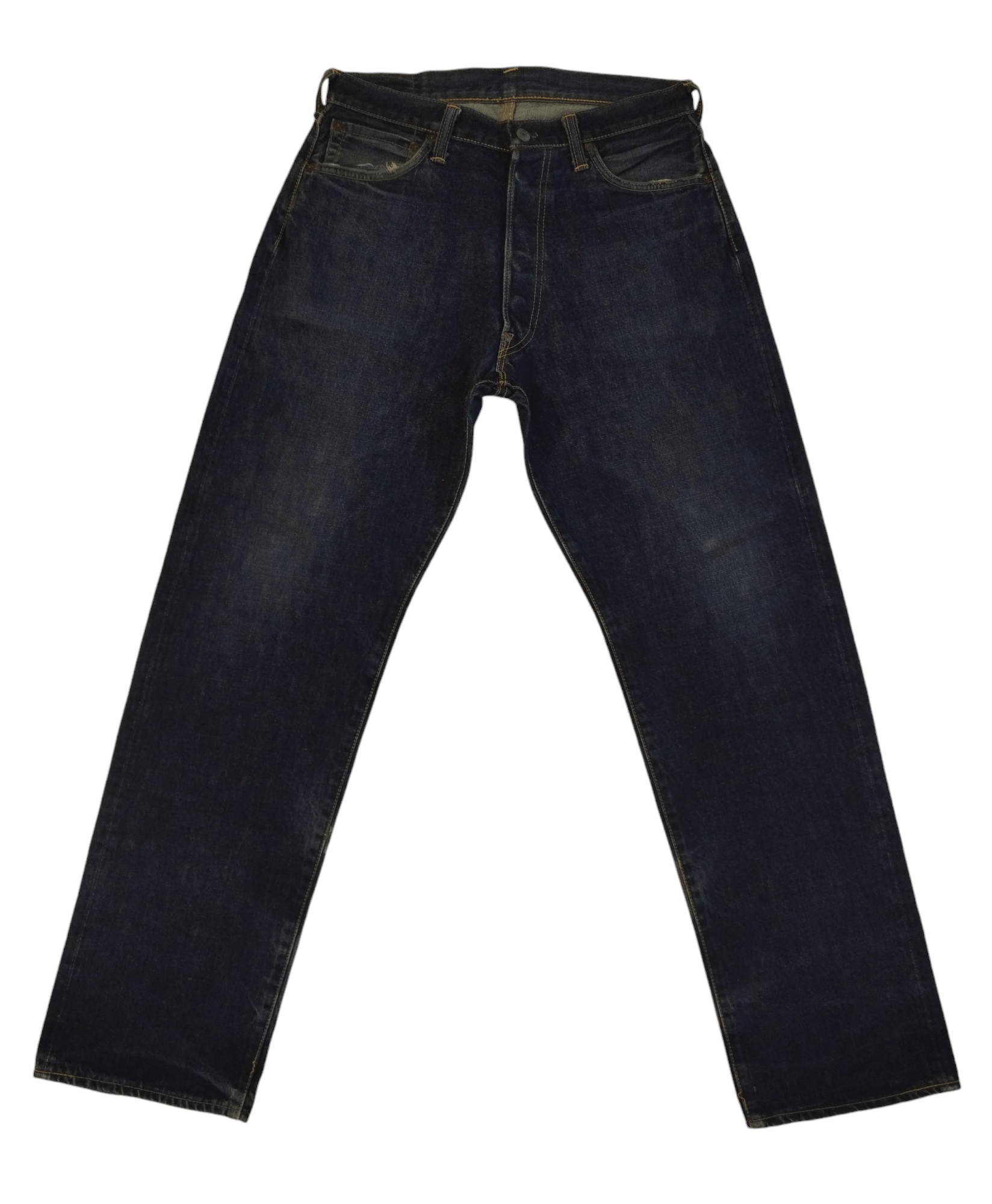 Evisu 💥SENDOFFER💥 Vtg Evisu No.2 Dowluck Selvedge Denim 33X35 Size US 32 / EU 48 - 2 Thumbnail