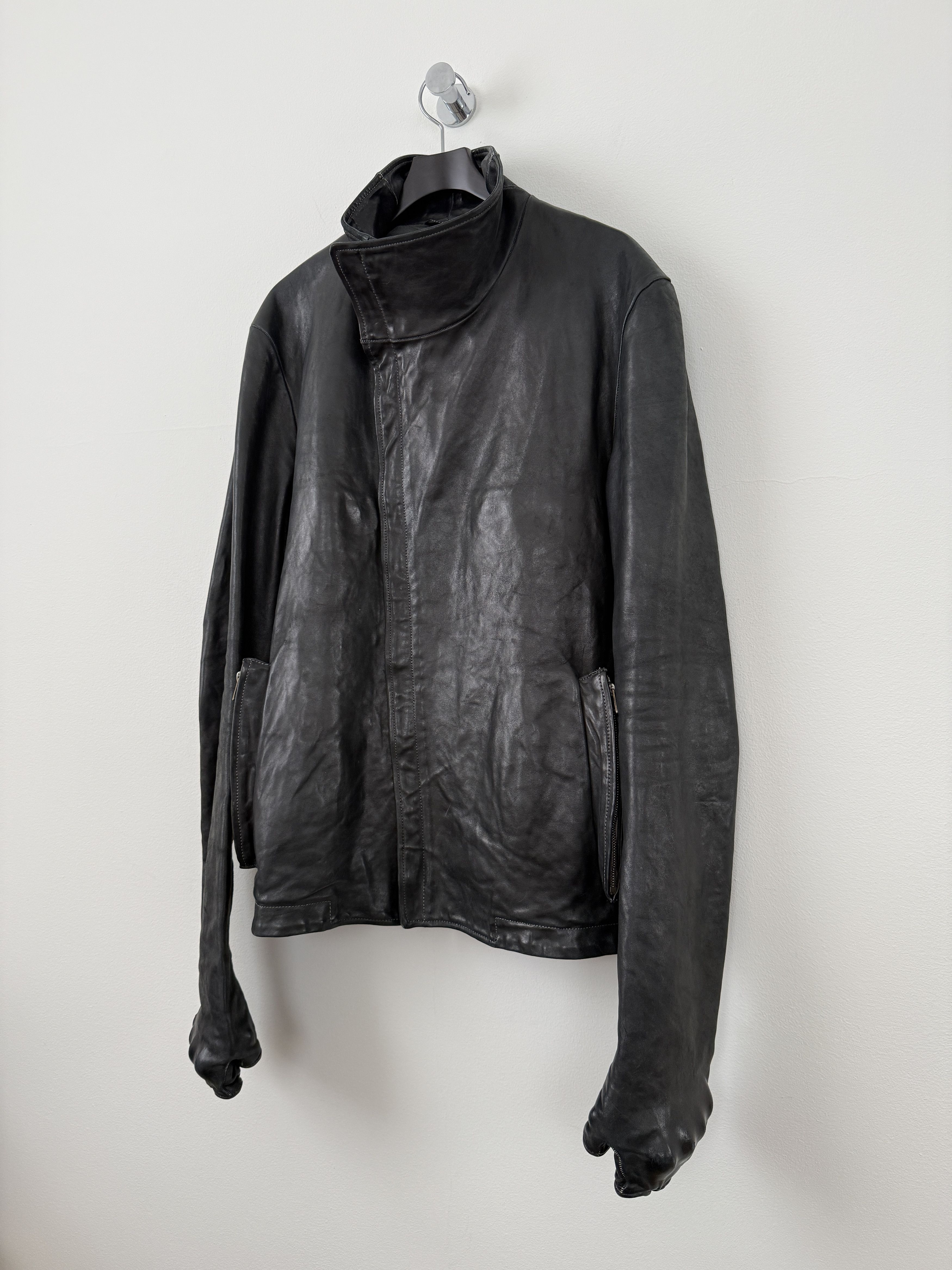 Carol Christian Poell Horse Leather Concealed Prosthetic Gloved Jacket Size US L / EU 52-54 / 3 - 5 Thumbnail