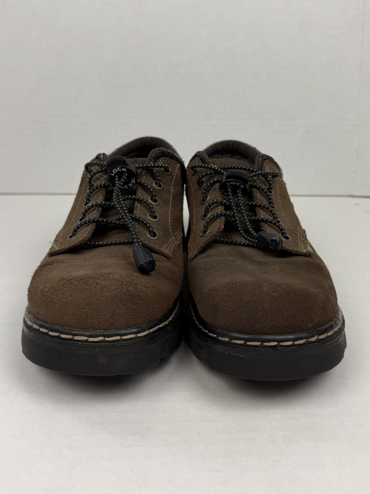 SKECHERS Skechers Parties Mate Shoes Suede Oxford 90s Y2K Chunky Lace Size US 10 / IT 40 - 4 Thumbnail