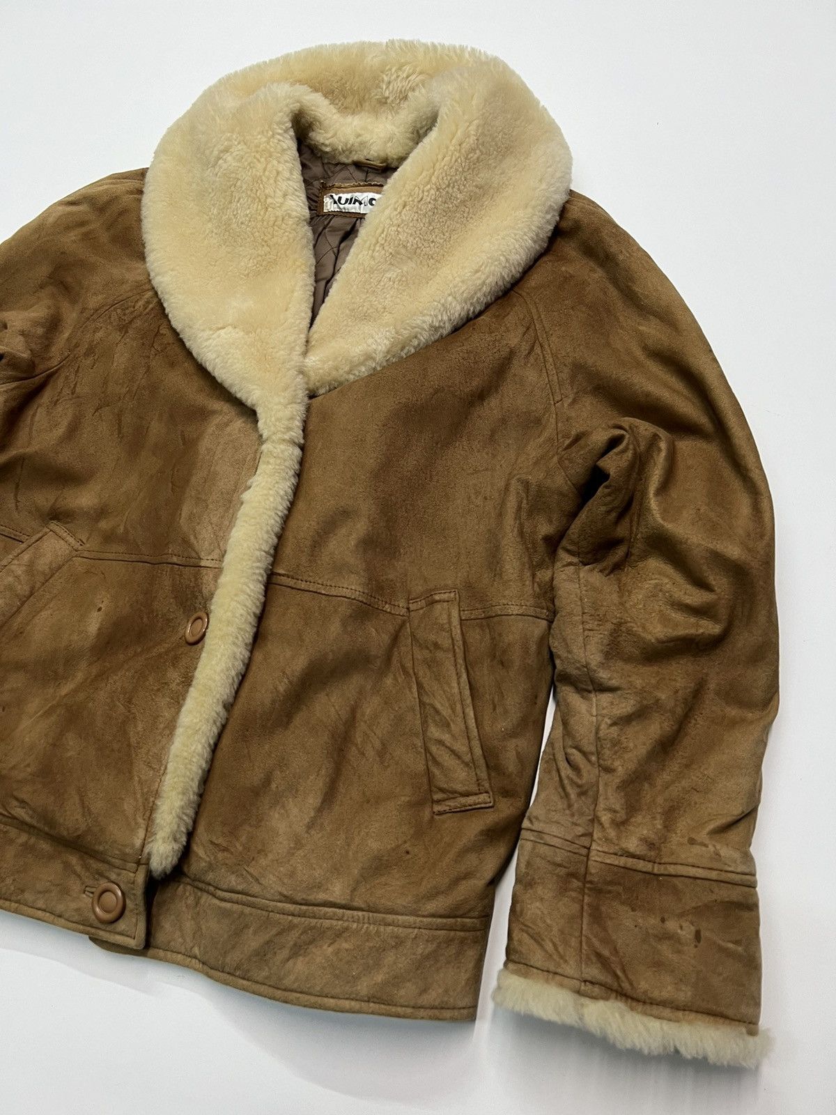 Japanese Brand LUIMOI SHEARLING JACKET Size M / US 6-8 / IT 42-44 - 3 Thumbnail