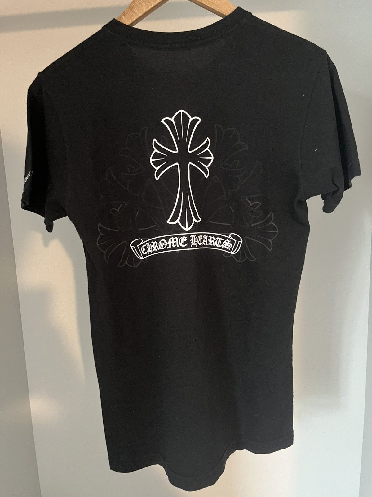 Chrome Hearts Chrome Hearts Black Cross Pocket T-shirt Size US S / EU 44-46 / 1 - 2 Thumbnail