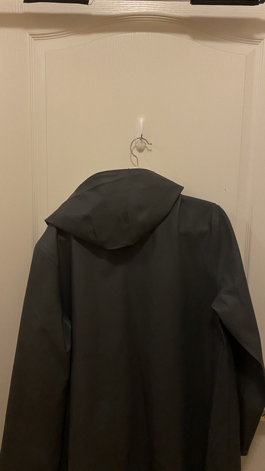 Stutterheim Stutterheim Stockholm Raincoat Grey Waterproof Jacket Size US L / EU 52-54 / 3 - 3 Thumbnail