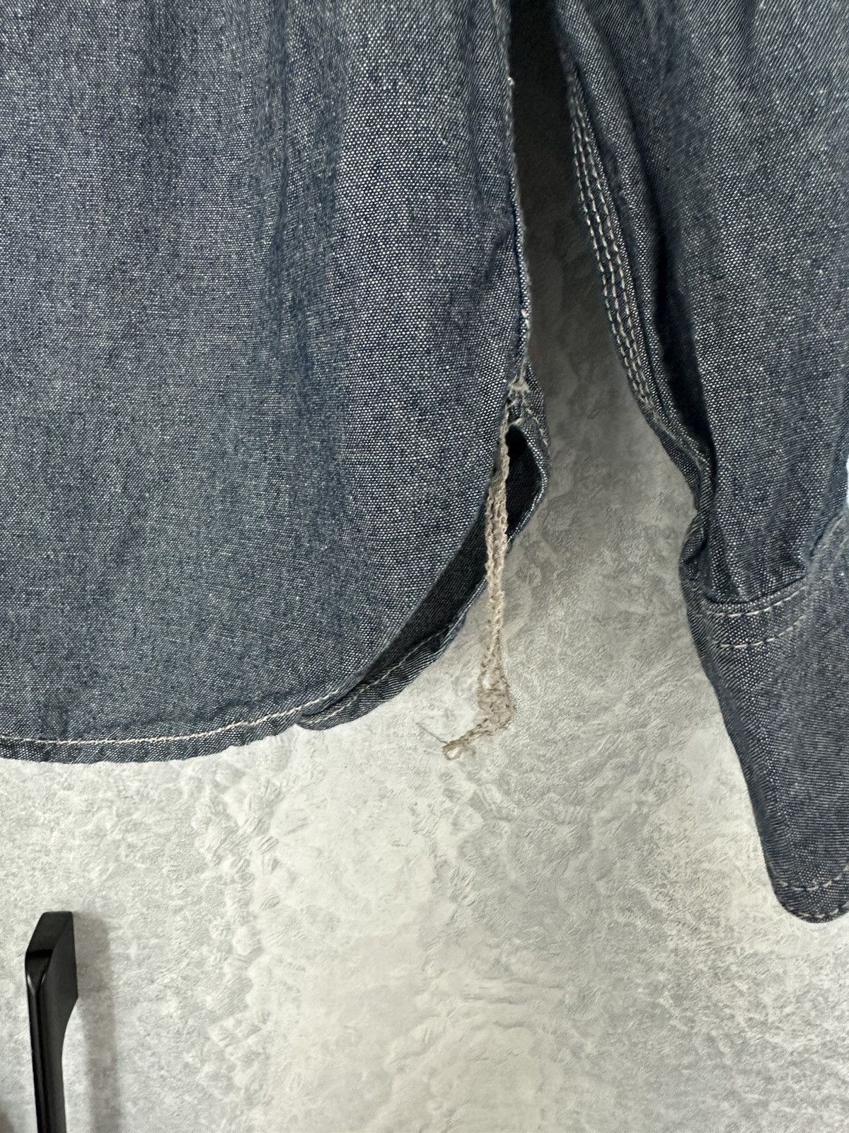 Designer × Japanese Brand Back Number Chambray Size US L / EU 52-54 / 3 - 4 Thumbnail